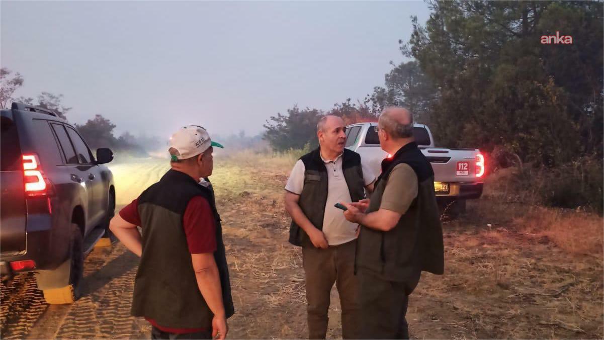 Çanakkale Gelibolu'da orman yangını: 126 vatandaş tedbiren güvenli bölgelere tahliye edildi