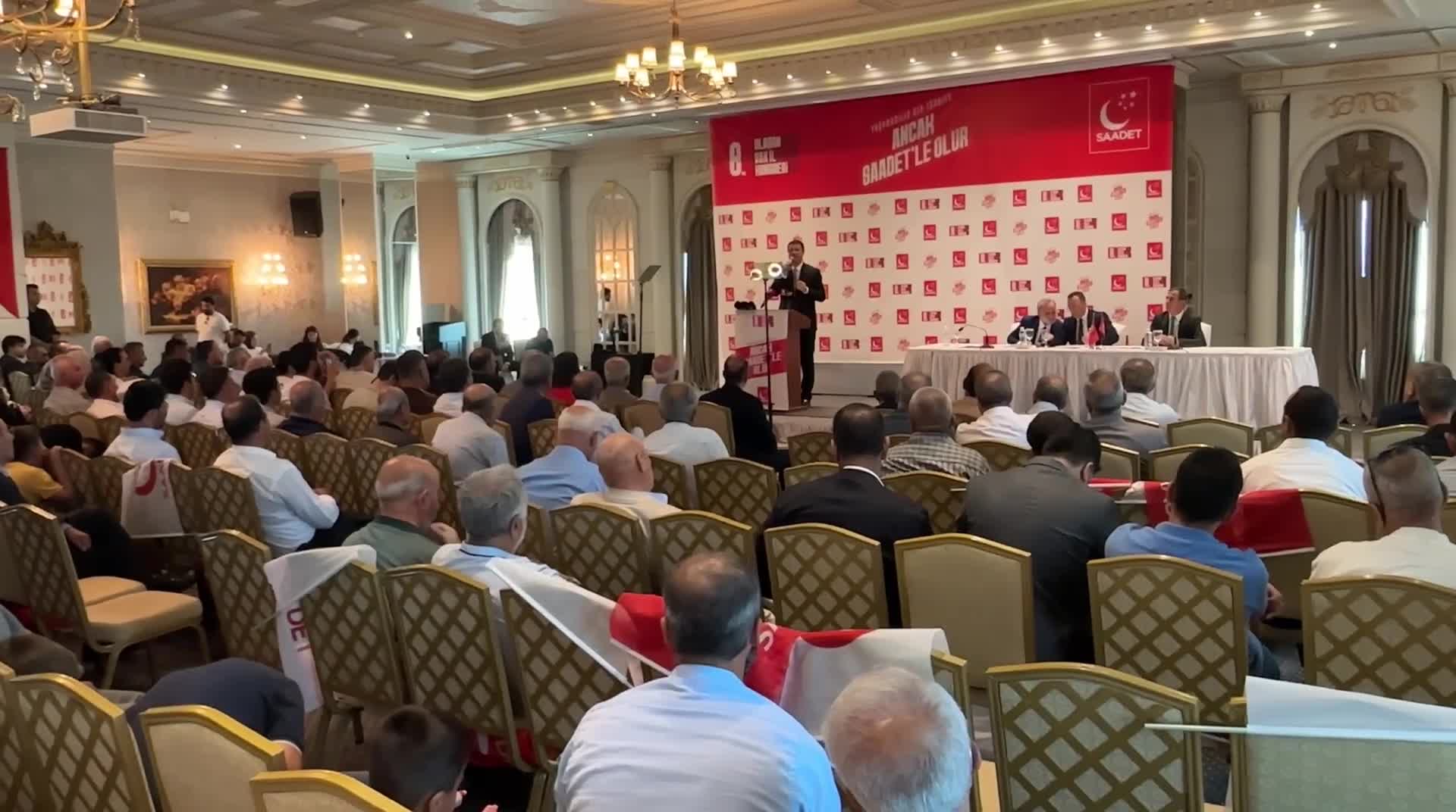 Saadet Partisi Genel Başkanı Arıkan: ''Yaşanabilir bir Türkiye’de işsizlik, yoksulluk ve emeğin sömürüsü değil, onurlu ve insanca bir yaşam vardır"