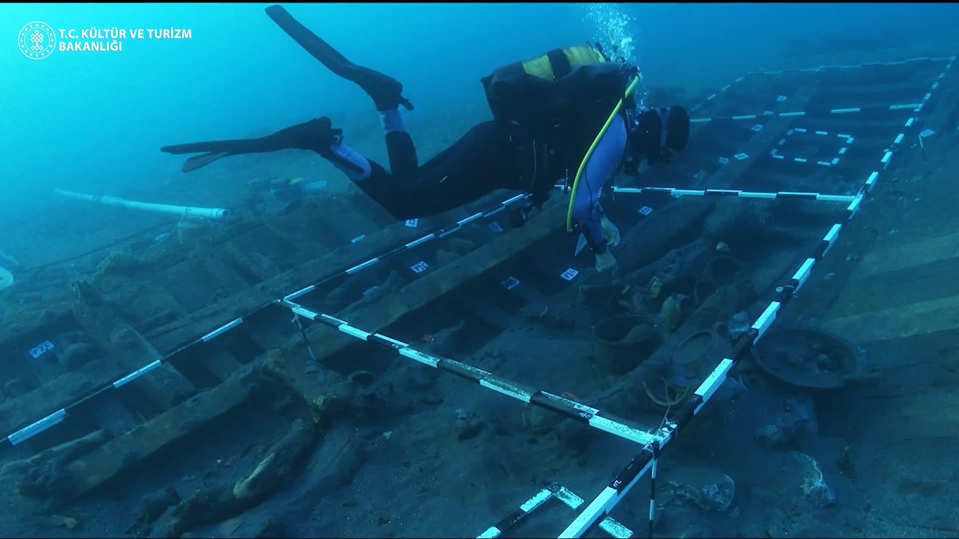 Akdeniz’de Osmanlı’ya ait 17’nci yüzyıl batığı gün yüzüne çıkarıldı