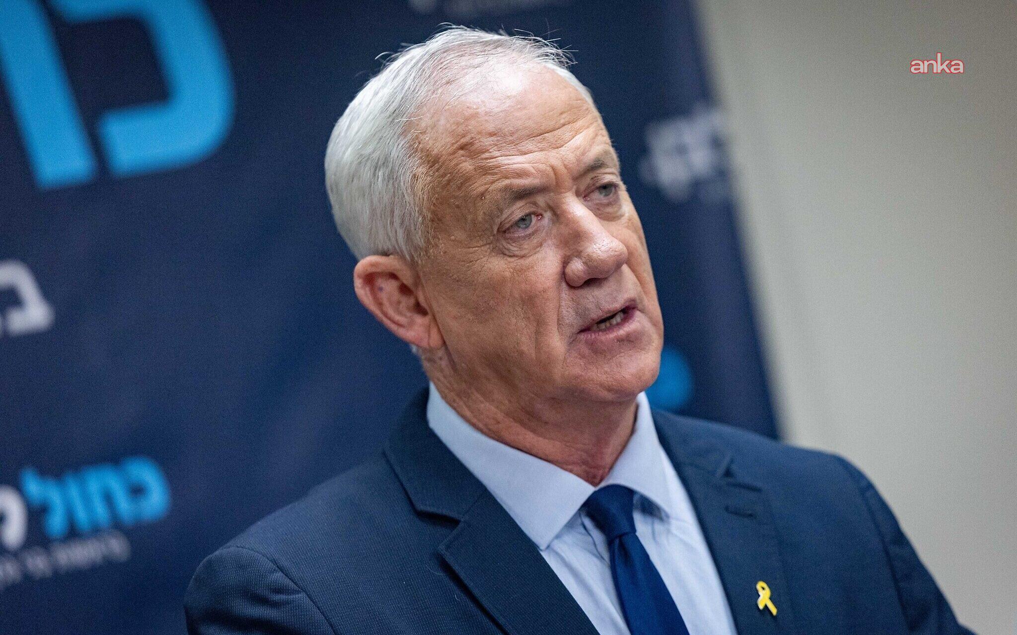 Eski İsrail Savunma Bakanı Gantz’tan Netanyahu’ya “birlik koalisyonu” çağrısı: “Rehineler için iş birliği önerisi”