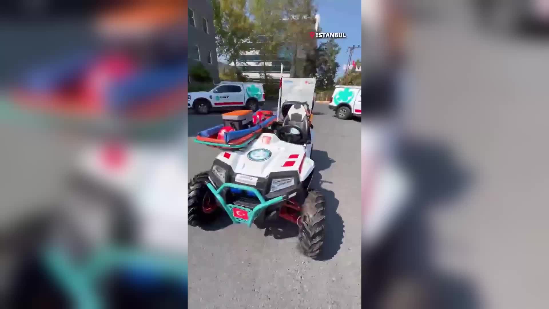 Bakan Memişoğlu: "Acil müdahalelerde kullanılacak ATV ambulans prototipini test ettik"