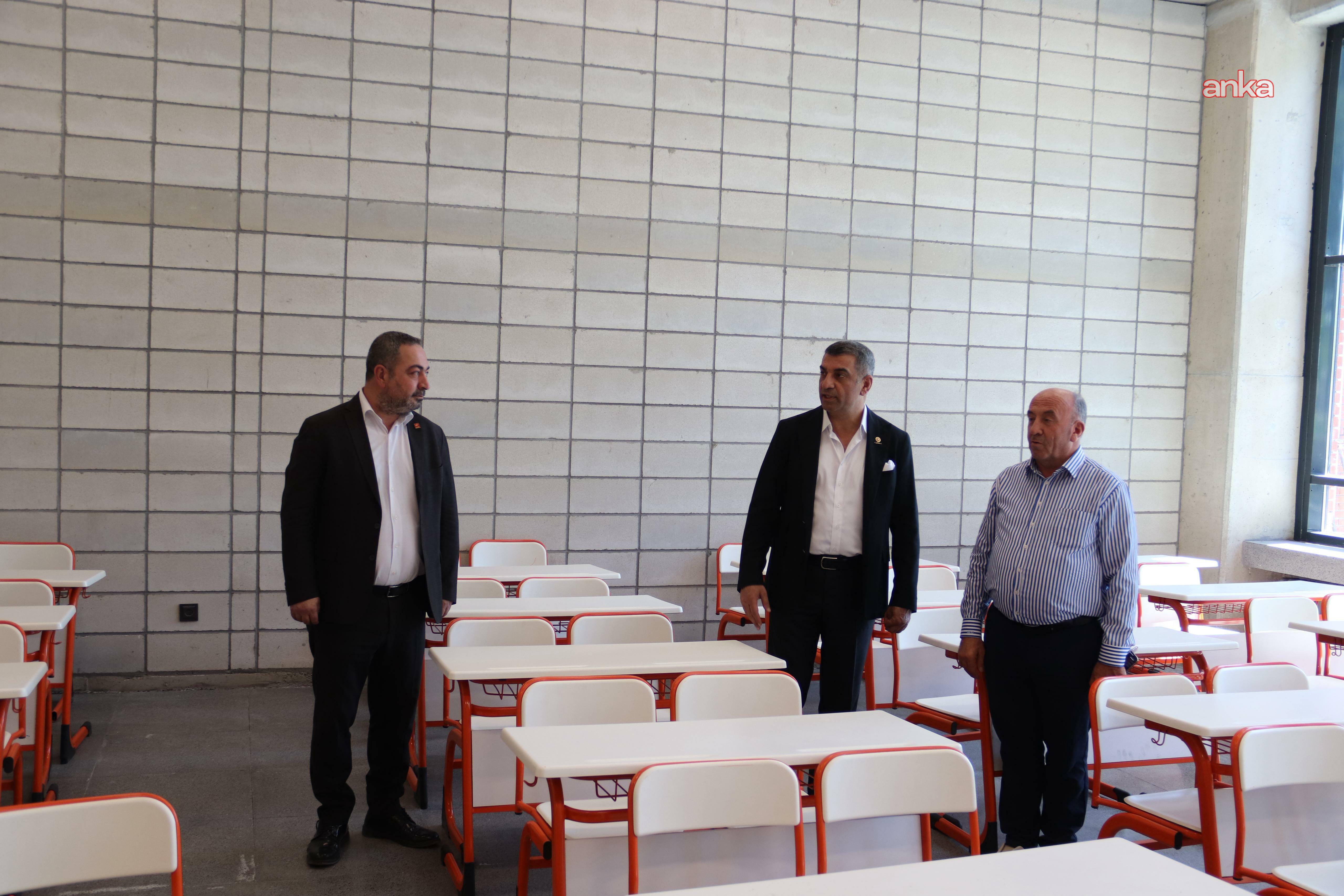 CHP'li Erol: "Gazi MTAL, yeni eğitim öğretim döneminde hizmete başlıyor"