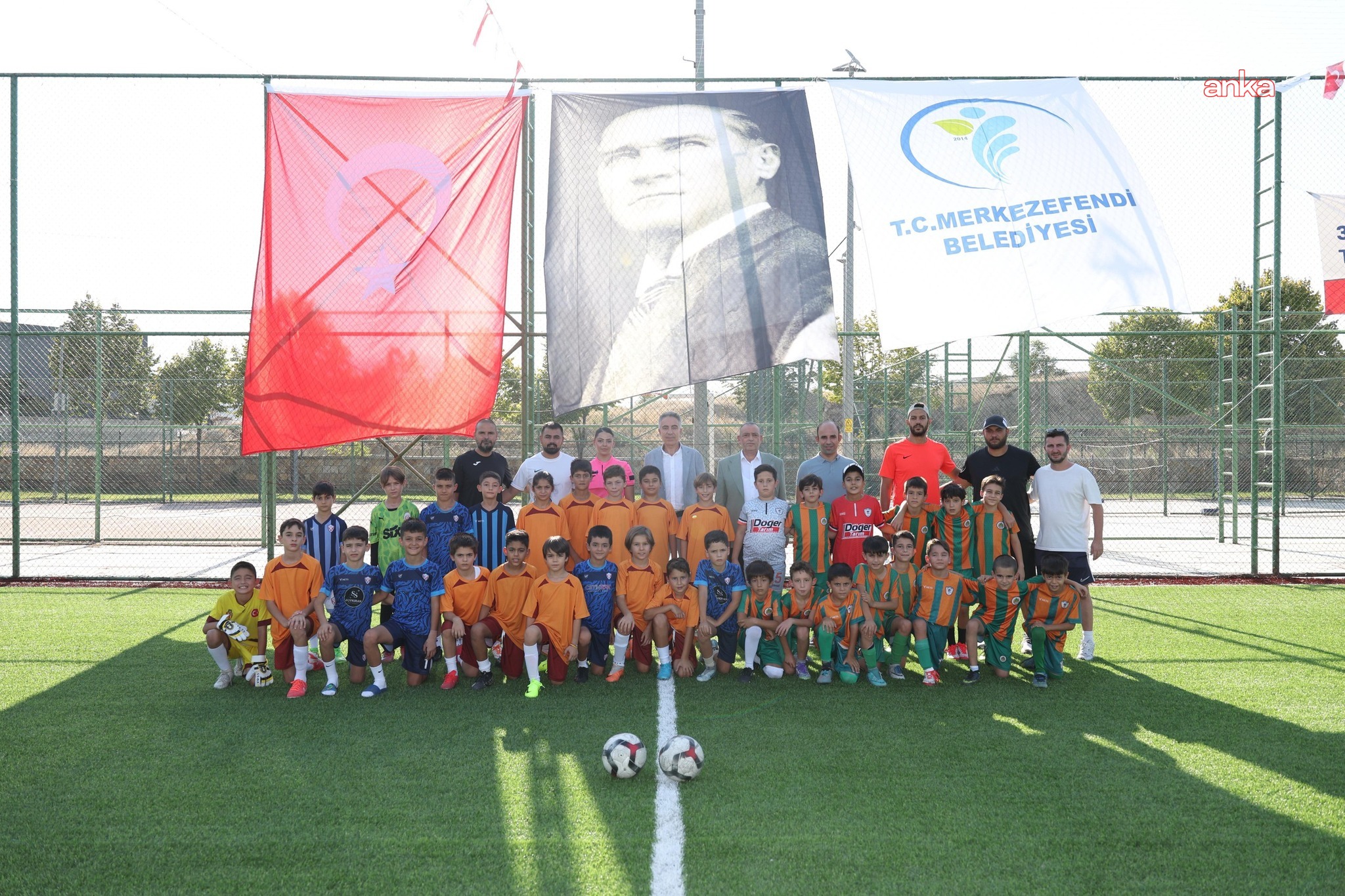 Merkezefendi’de “30 Ağustos Zafer Kupası Futbol Turnuvası” başladı