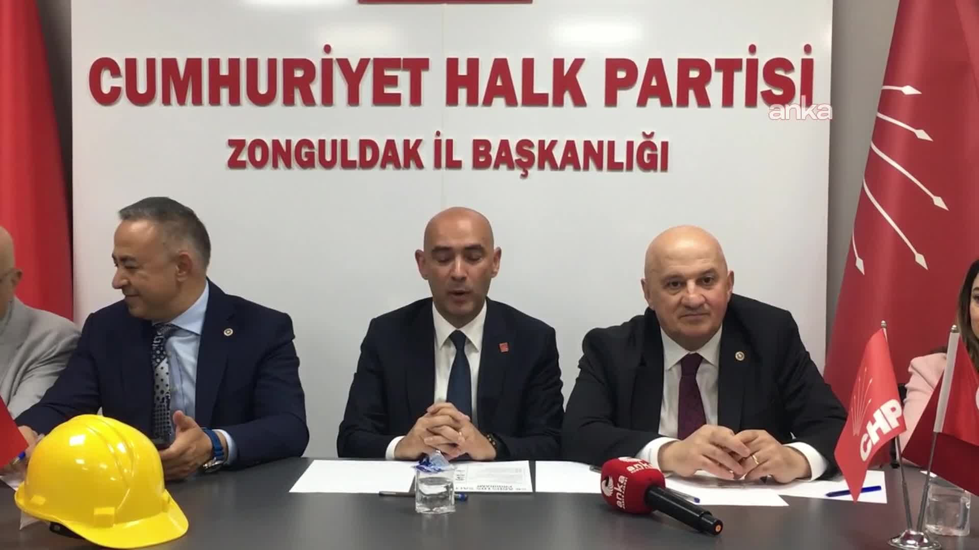 CHP heyeti Zonguldak'ta... Uğur Bayraktutan: "Adil yargılanma hakkı tamamen yok sayılıyor"