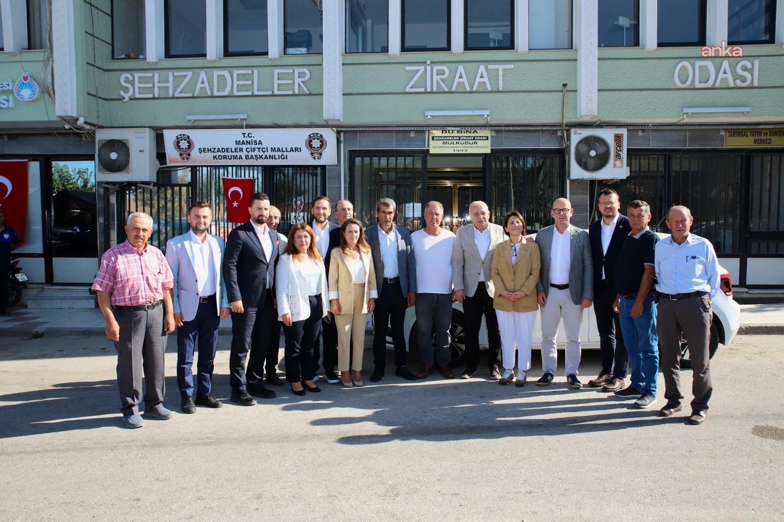 CHP heyeti Manisa’da kentin nabzını tuttu