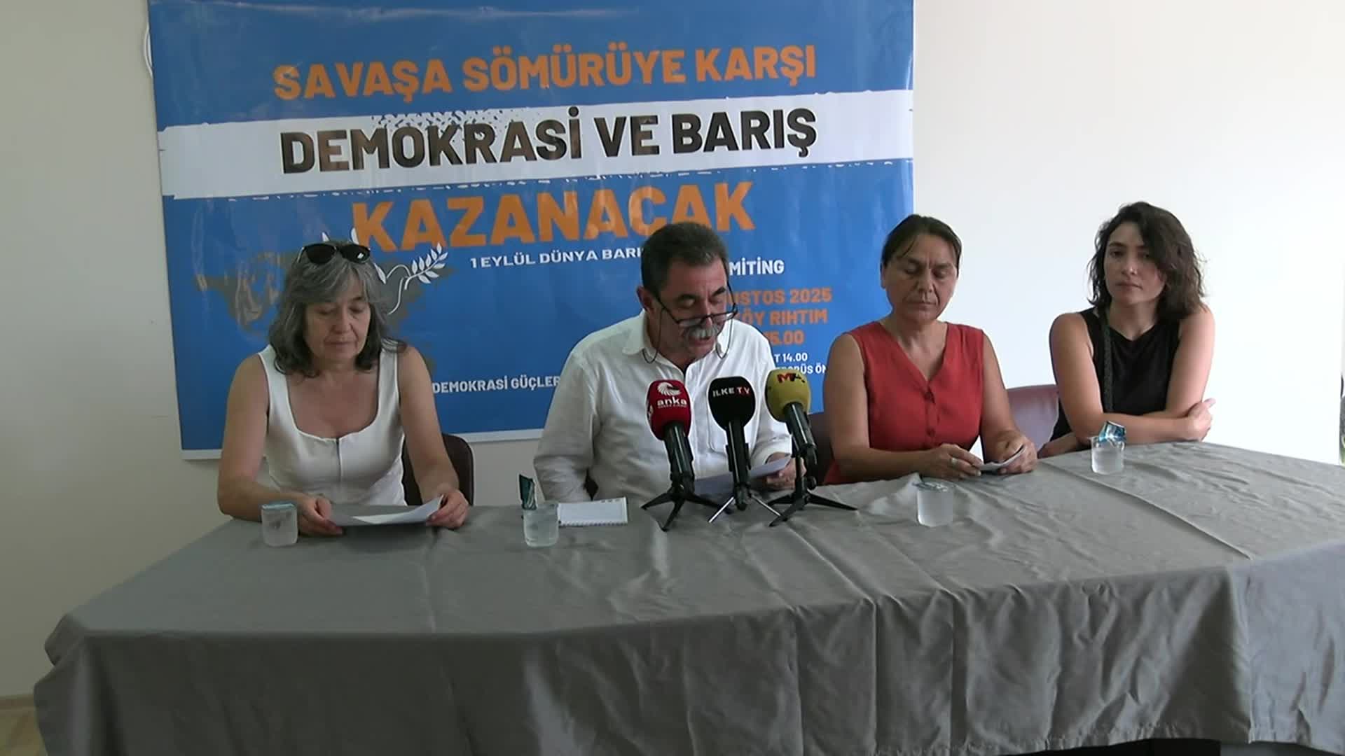 İstanbul Emek Barış ve Demokrasi Güçleri: "Dünya Barış Günü için 31 Ağustos Pazar Günü Kadıköy’de olacağız"
