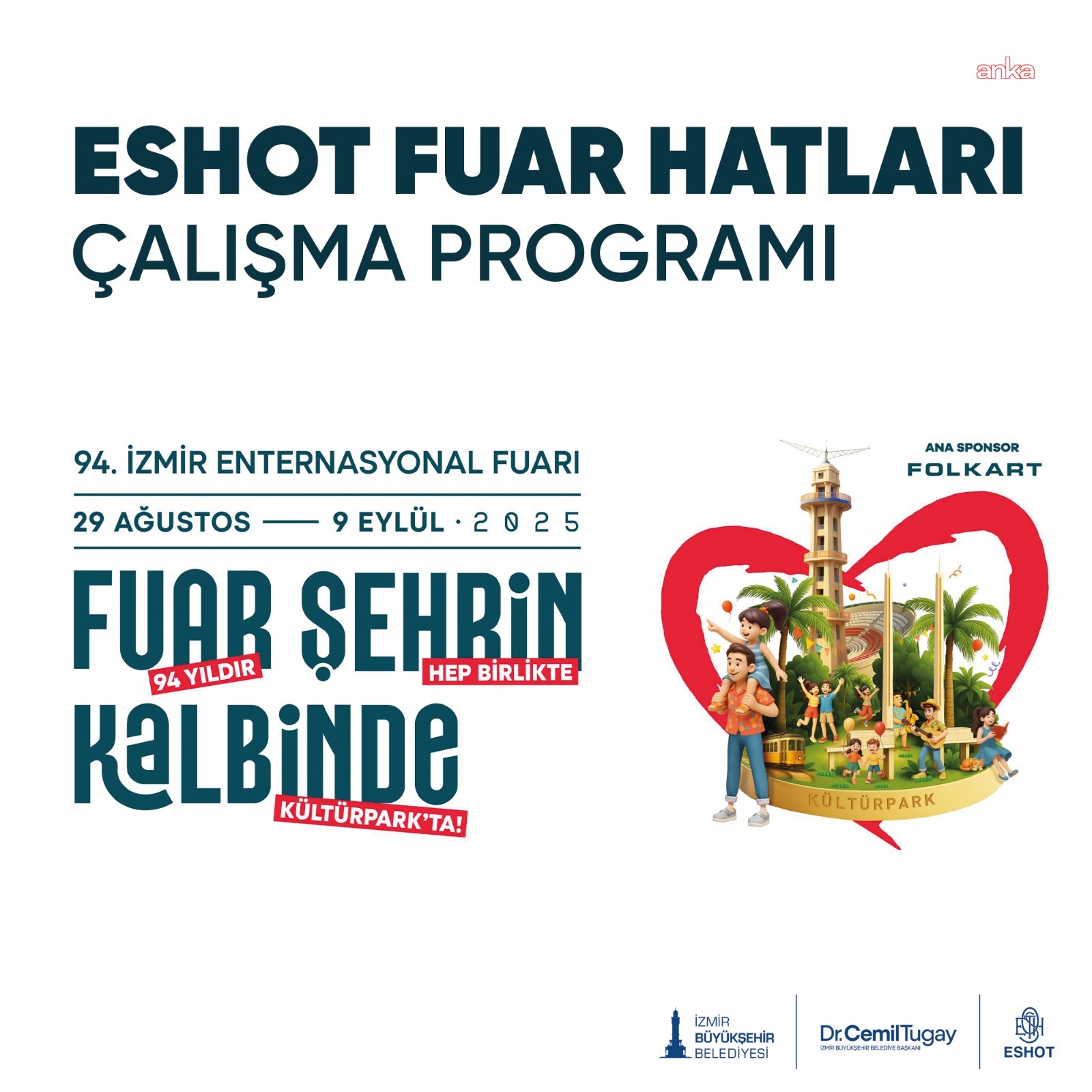 İzmir'de toplu ulaşıma İEF ayarı