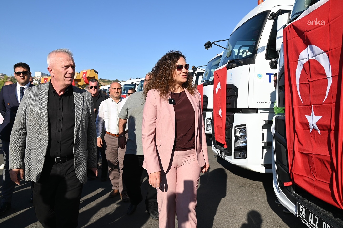 Tekirdağ Büyükşehir Belediyesi, araç filosuna 49 yeni araç ekledi