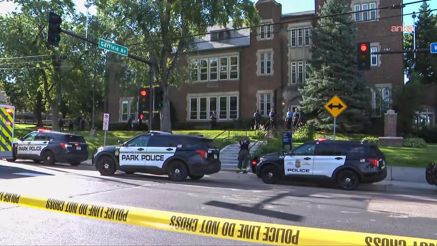 ABD’nin Minneapolis kentindeki bir Katolik kilisesinde silahlı saldırgan, iki öğrenciyi öldürdü, 17 kişiyi  yaraladı