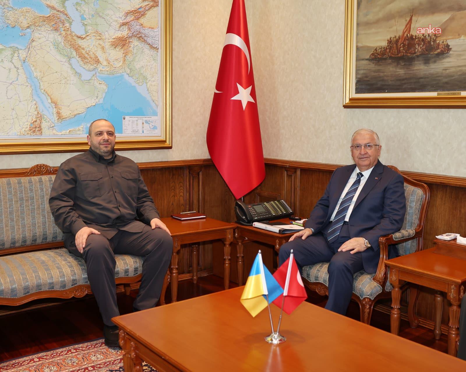 Milli Savunma Bakanı Güler, Ukrayna Milli Güvenlik ve Savunma Konseyi Sekreteri Umerov ile bir araya geldi