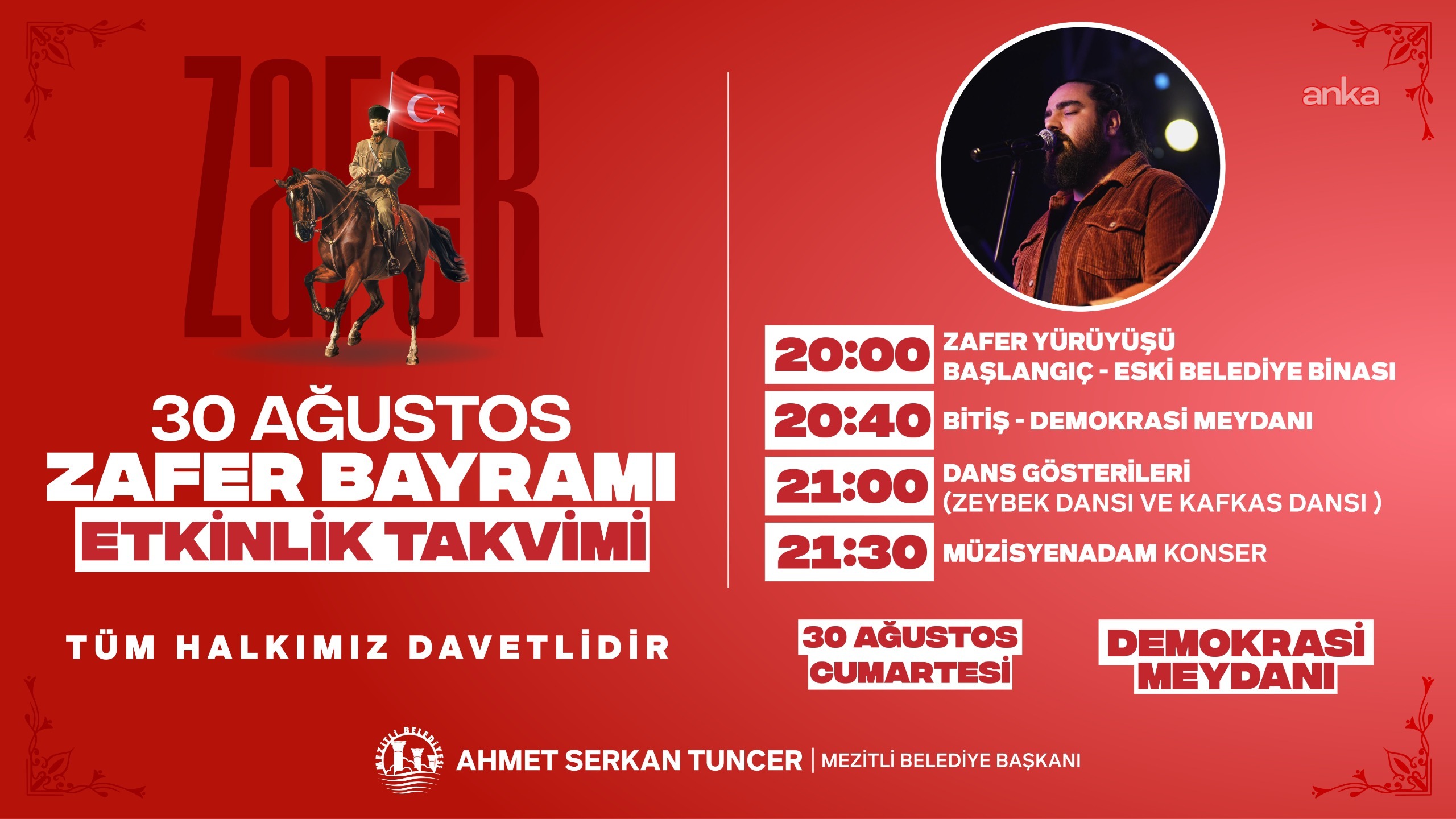 Mezitli Belediyesi, Zafer Bayramı’nı özel etkinliklerle kutlamaya hazırlanıyor