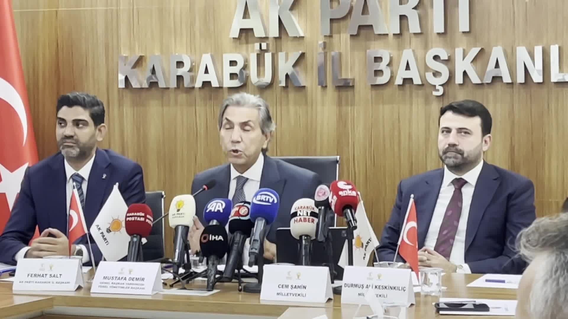 AK Parti Genel Başkan Yardımcısı Mustafa Demir: “Bizim belediyeciliğimiz algı değil, hakikat belediyeciliğidir”