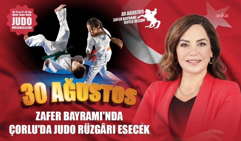 Tekirdağ Büyükşehir Belediyesi'nden Zafer Bayramı'na özel judo müsabakası
