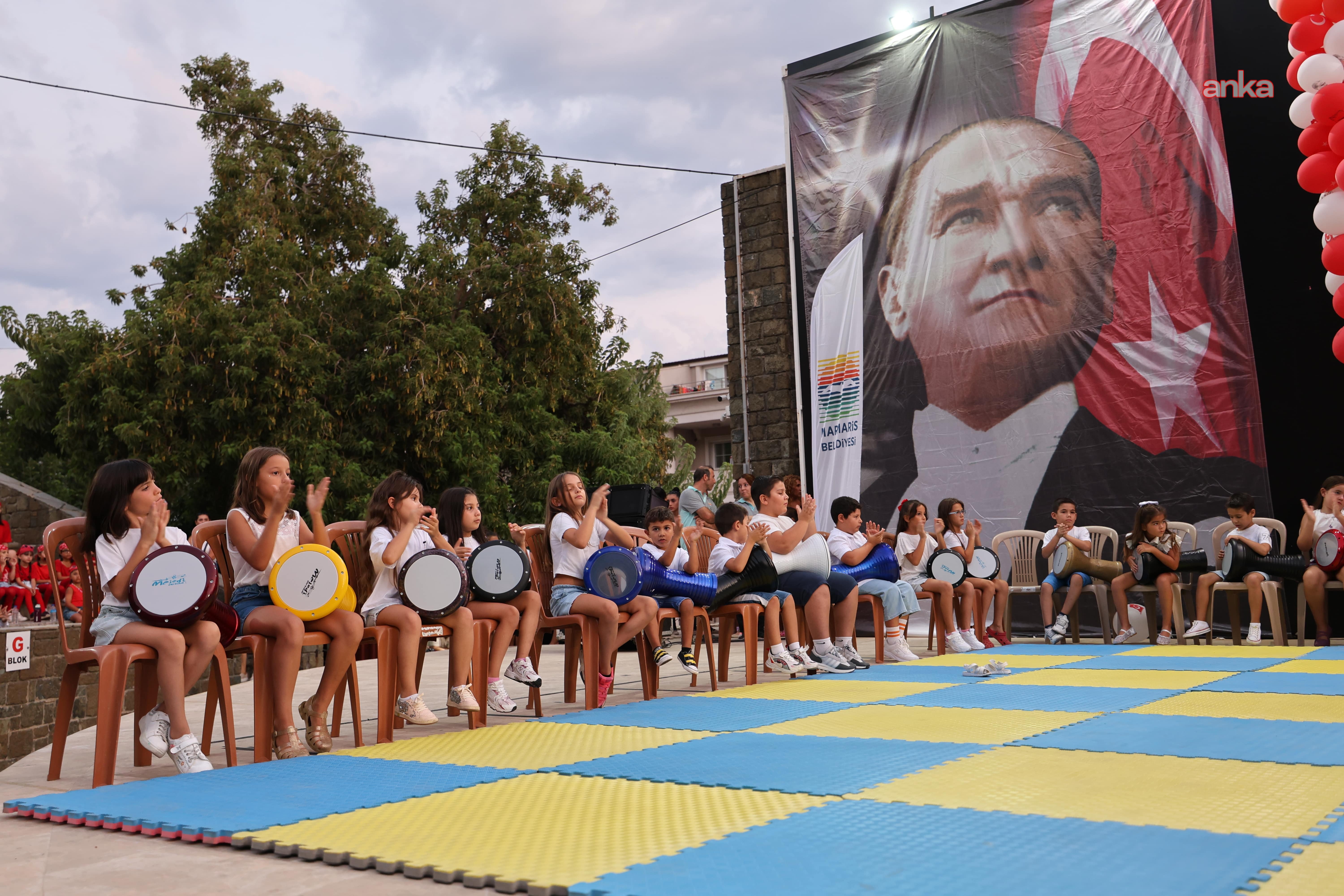 Marmaris Belediyesi’nin yaz kursları renkli gösterilerle sona erdi