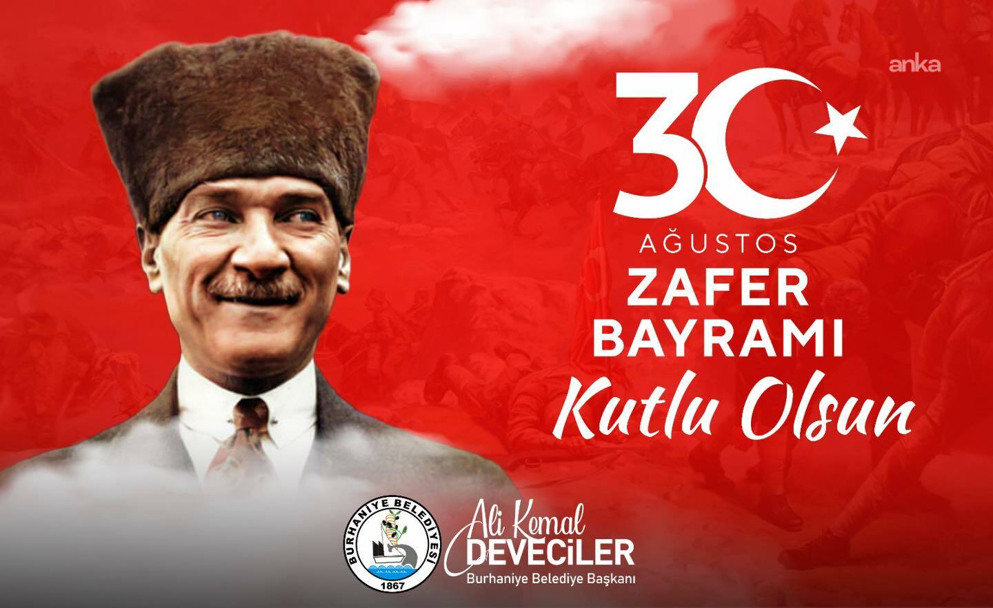 Burhaniye'de Zafer Bayramı coşkuyla kutlanacak