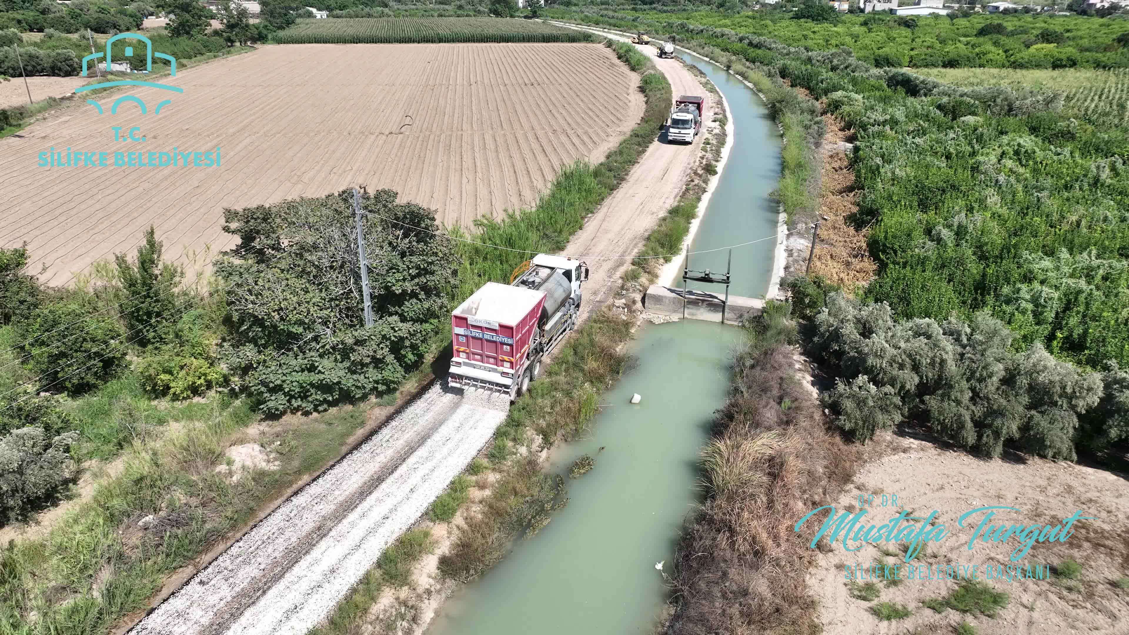 Silifke Belediyesi’nden kırsal mahallelerde 5,5 kilometrelik asfalt çalışması