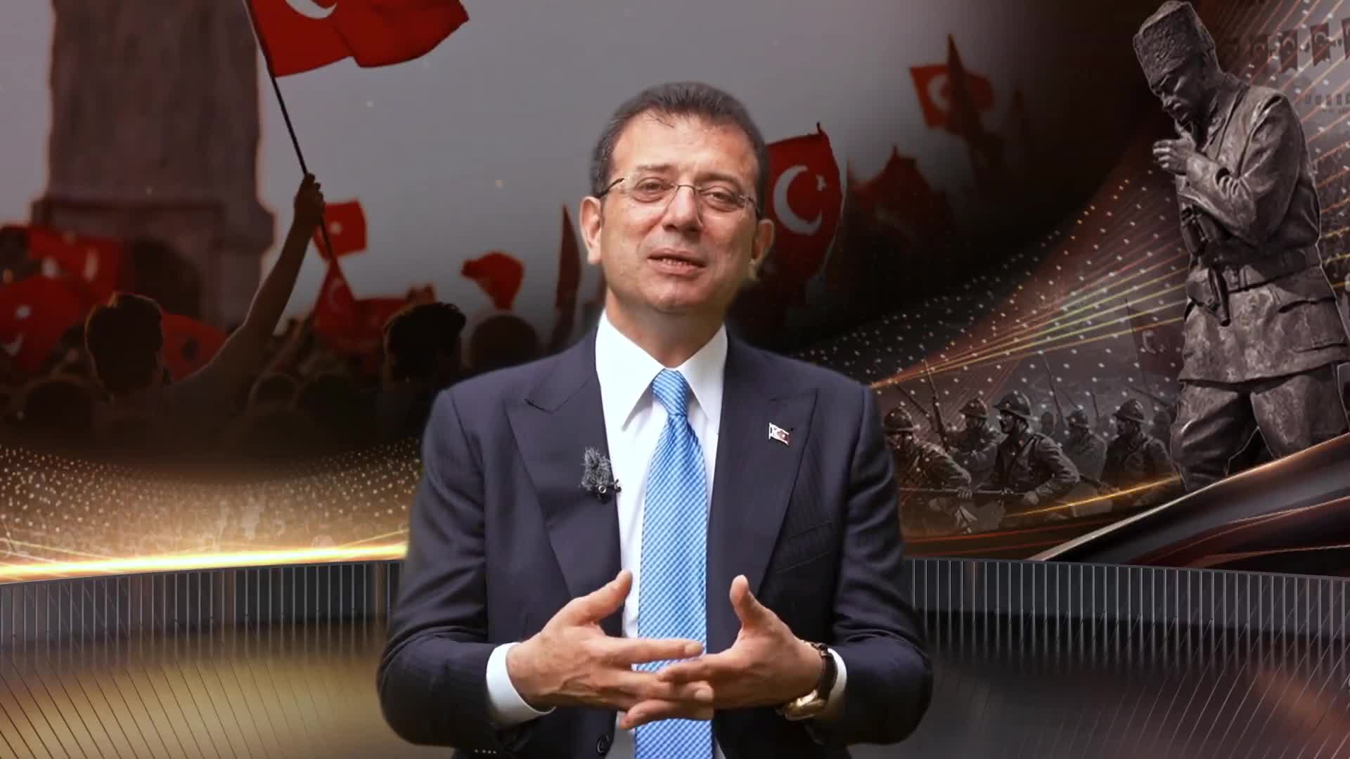 Ekrem İmamoğlu'ndan 30 Ağustos mesajı: "Her zorluğu aşarak geleceğimizi, Cumhuriyetimizi, irademizi ilelebet koruyacağımıza inancım tamdır"