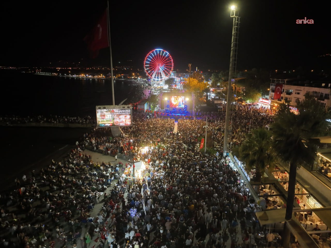 Edremit'te Zafer Bayramı coşkusu