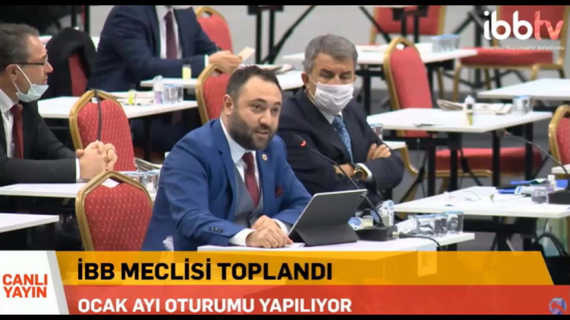 HAMZA YERLİKAYA’NIN DİPLOMASI İBB MECLİSİ GÜNDEMİNDE