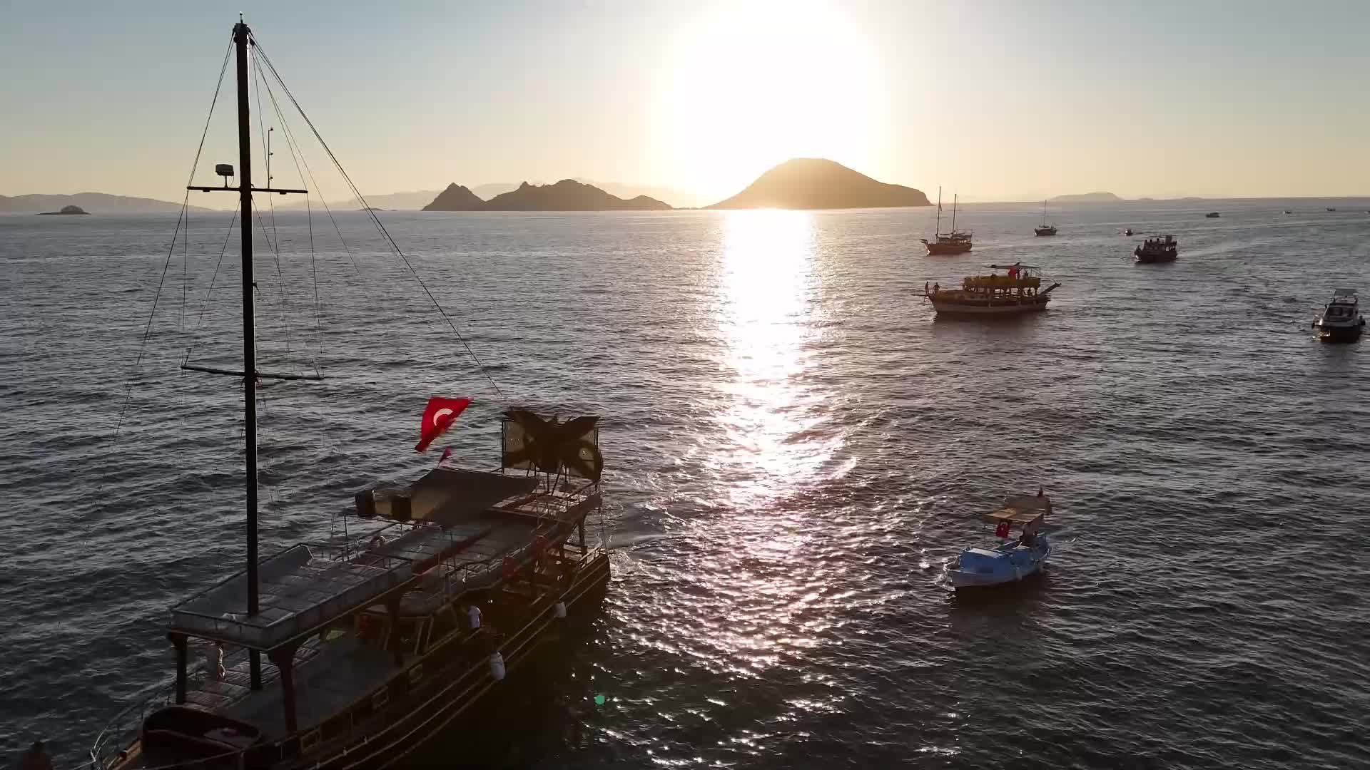 Bodrum’da 30 Ağustos coşkusu, yarımadanın dört bir yanına yayıldı