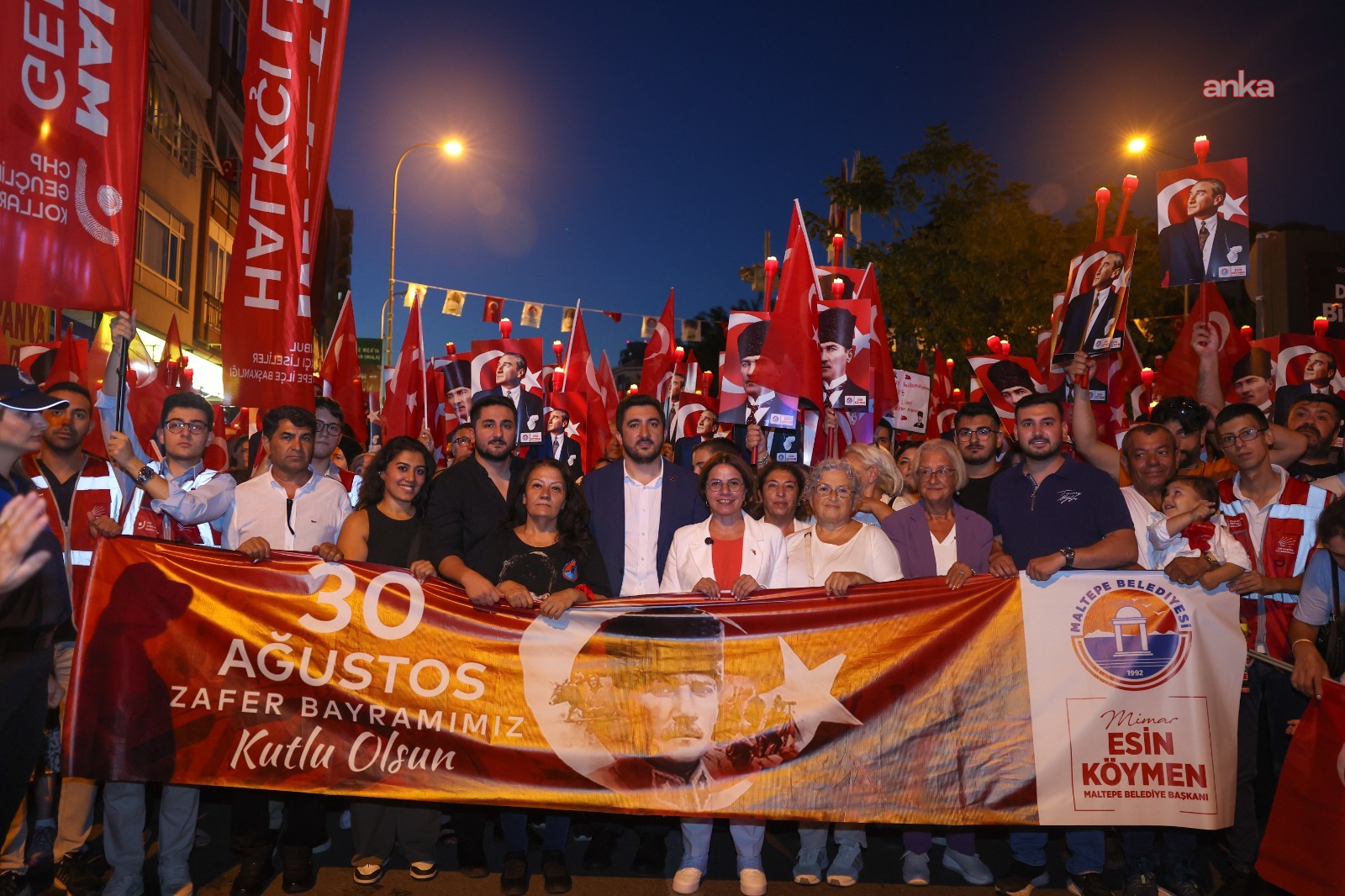 Maltepe'de 30 Ağustos coşkusu