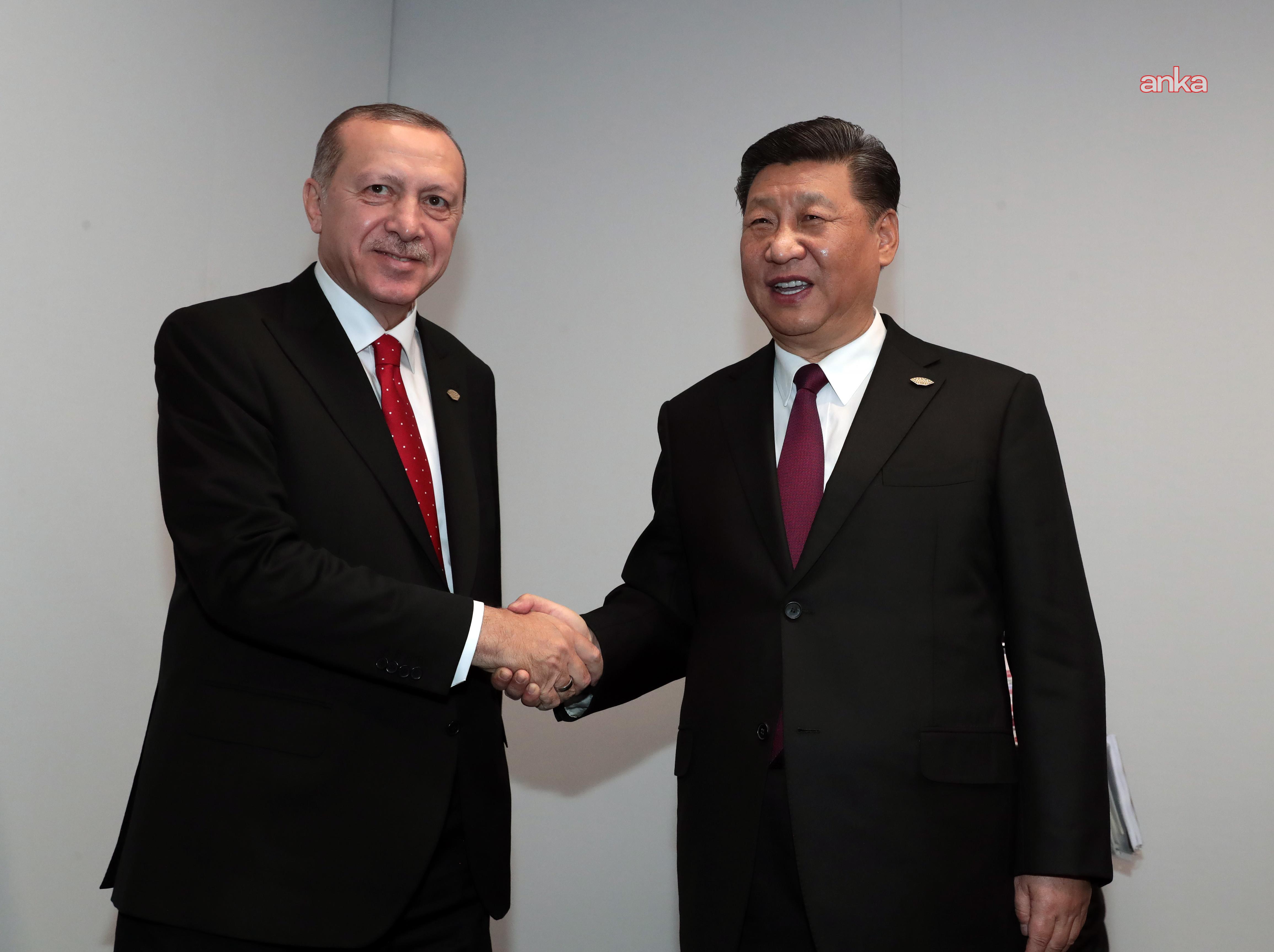 Cumhurbaşkanı Erdoğan, ŞİÖ 25'inci Devlet Başkanları Konseyi Zirvesi için bulunduğu Çin'de, Devlet Başkanı Xi Jinping ile görüştü