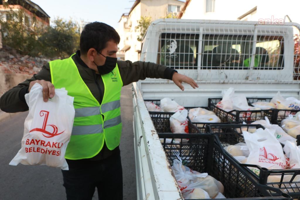 BAYRAKLI BELEDİYESİNDEN 41 BİN AİLEYE SOSYAL DESTEK