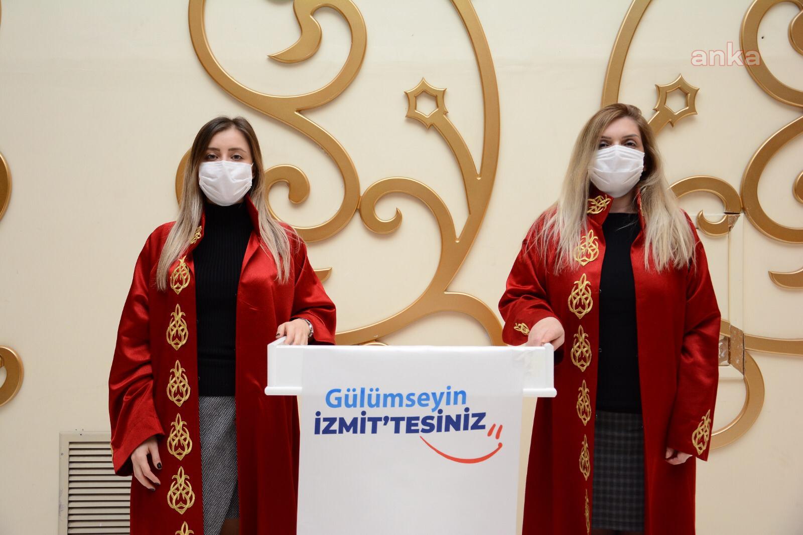 İZMİT BELEDİYESİ'NDE KADIN İSTİHDAMI ARTIYOR; İZMİTLİLERİ ARTIK KADIN NİKAH MEMURLARI EVLENDİRİYOR
