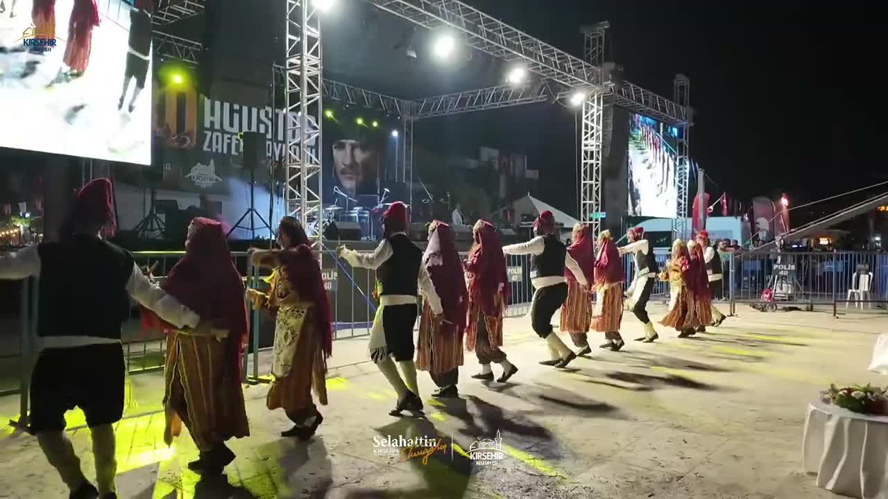 Kırşehir'de 30 Ağustos Zafer Bayramı coşkusu