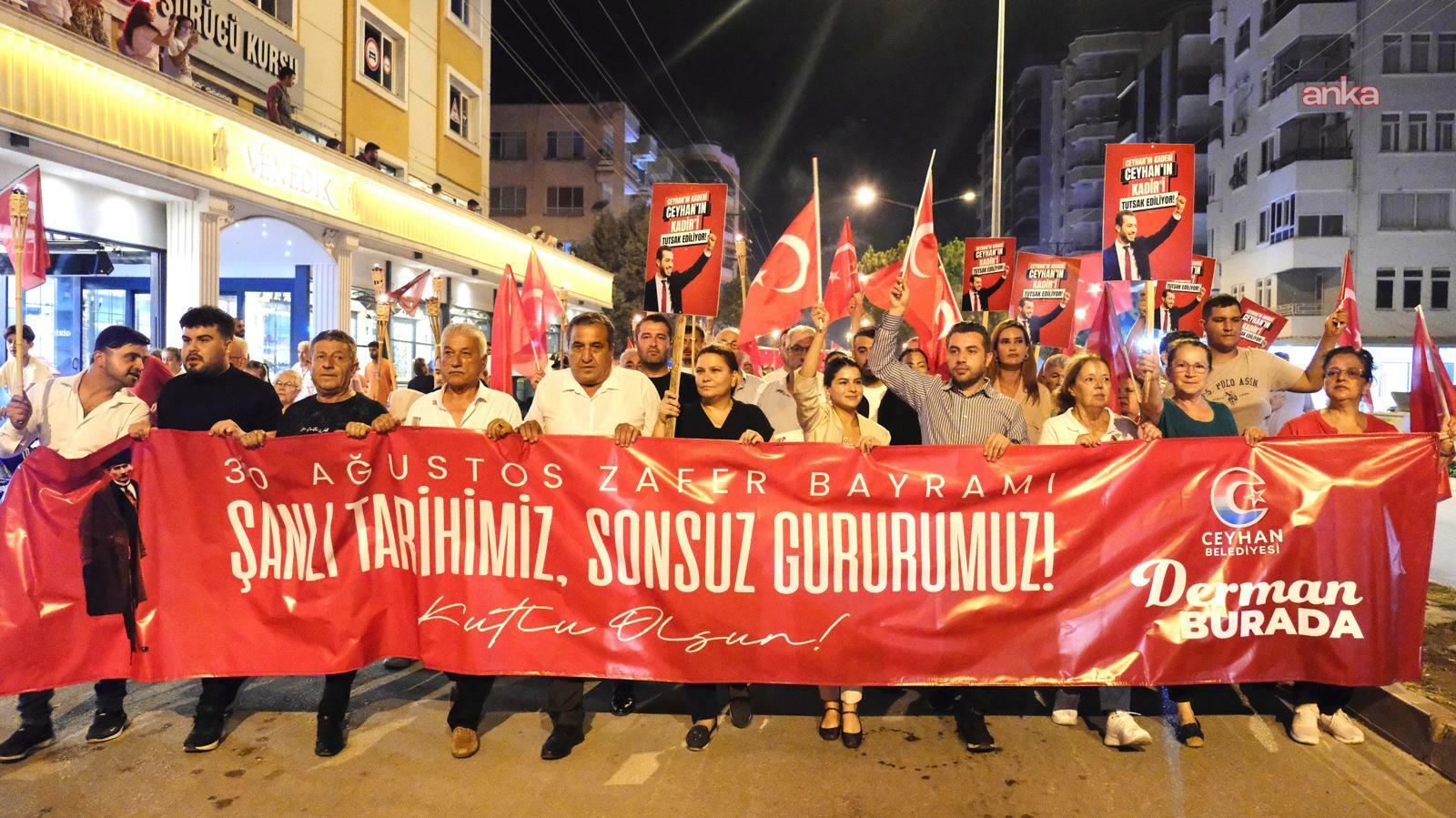 Ceyhan’da 30 Ağustos Zafer Bayramı coşkusu