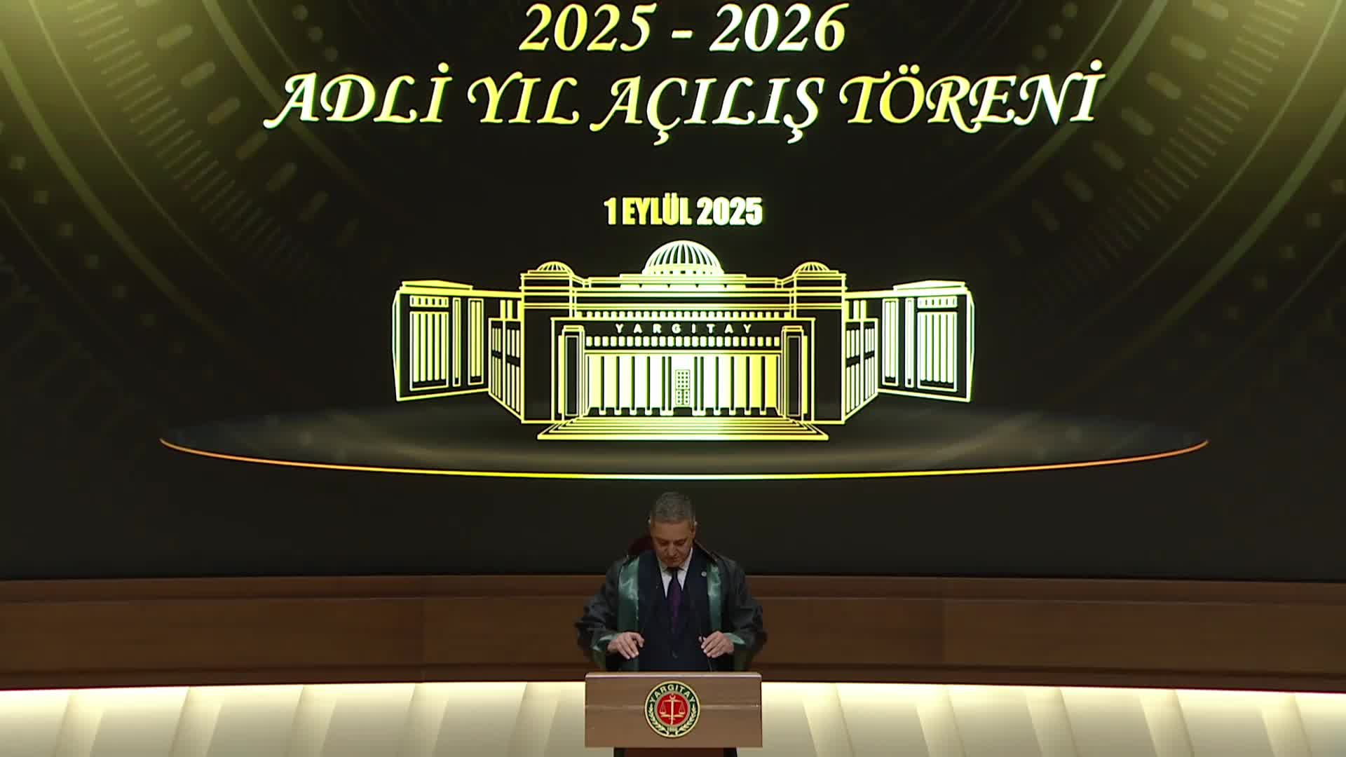 TBB Başkanı Erinç Sağkan, 2025-2026 Adli Yılı Açılış Töreni'nde konuştu