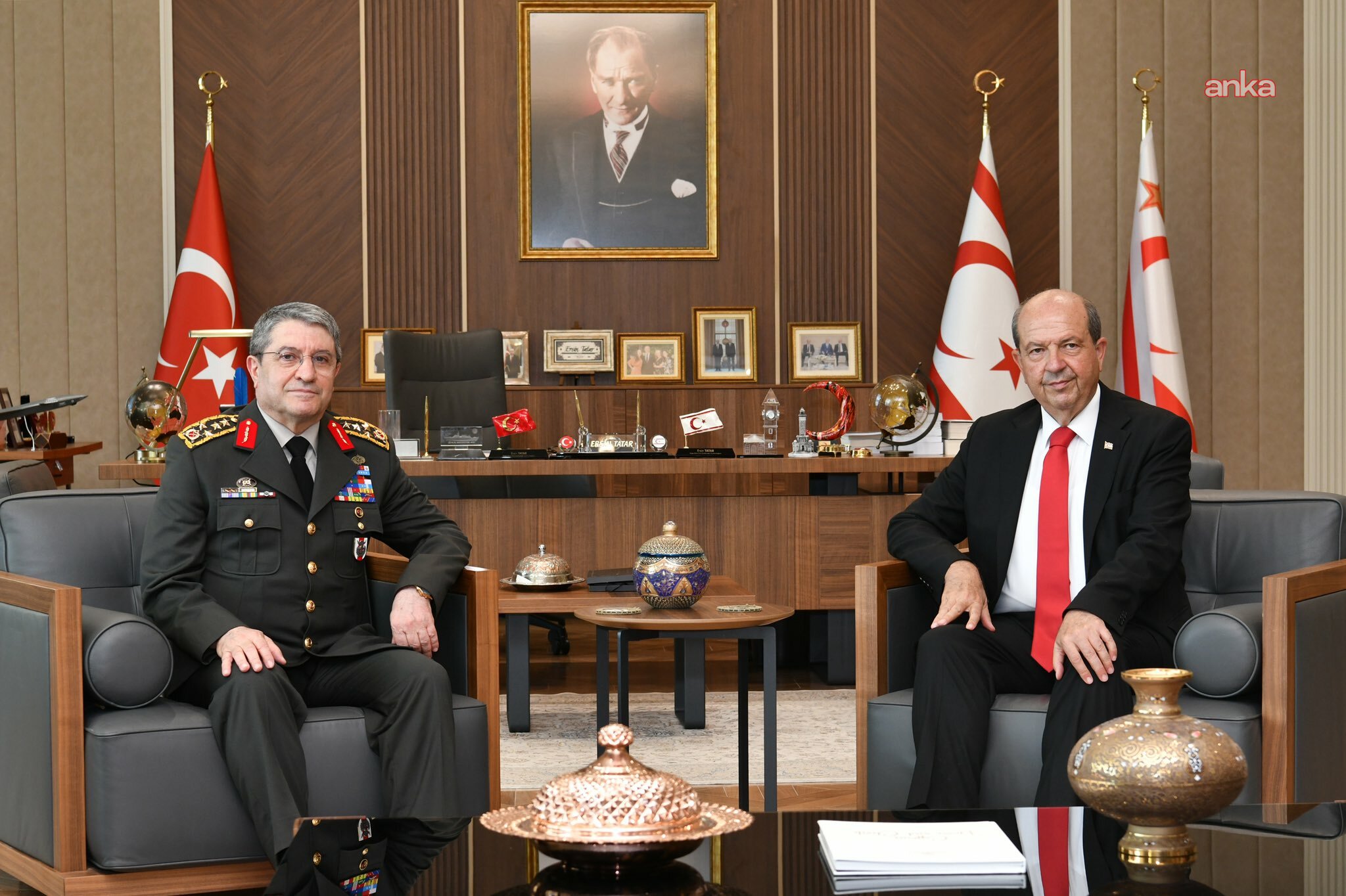 Genelkurmay Başkanı Bayraktaroğlu'nun ilk yurt dışı ziyareti KKTC'ye