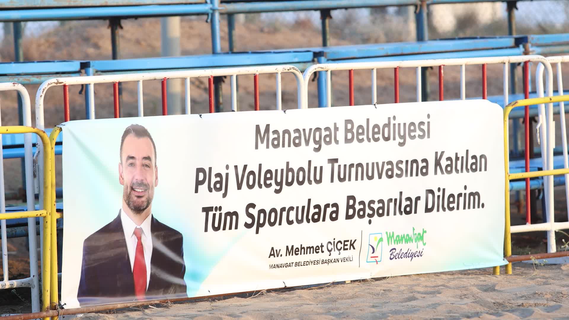 Manavgat Belediyesi Plaj Voleybolu Halk Turnuvası başladı
