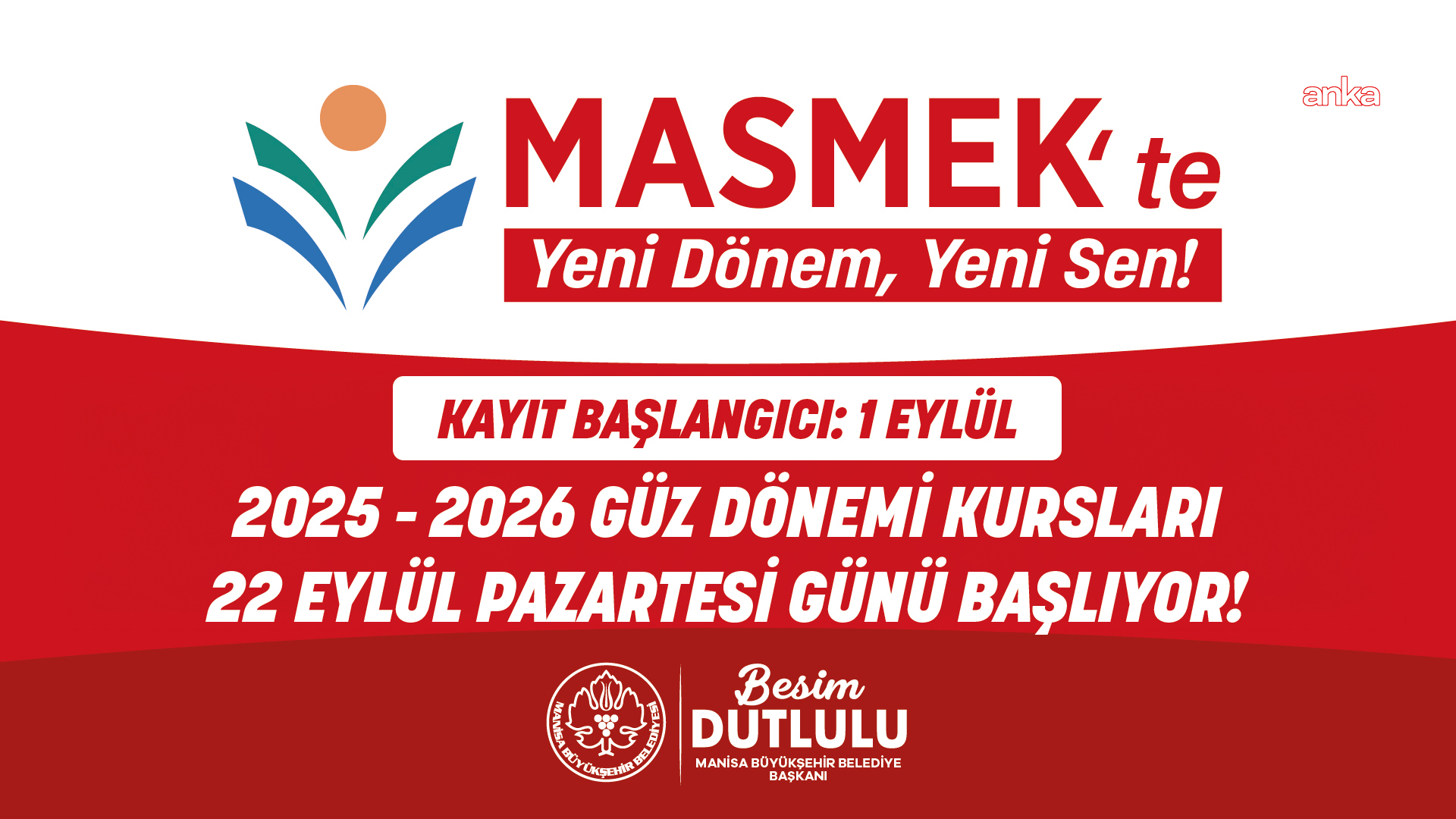 Manisa Büyükşehir Belediyesi Sanat ve Meslek Eğitimi Kursları'nda kayıt dönemi başladı