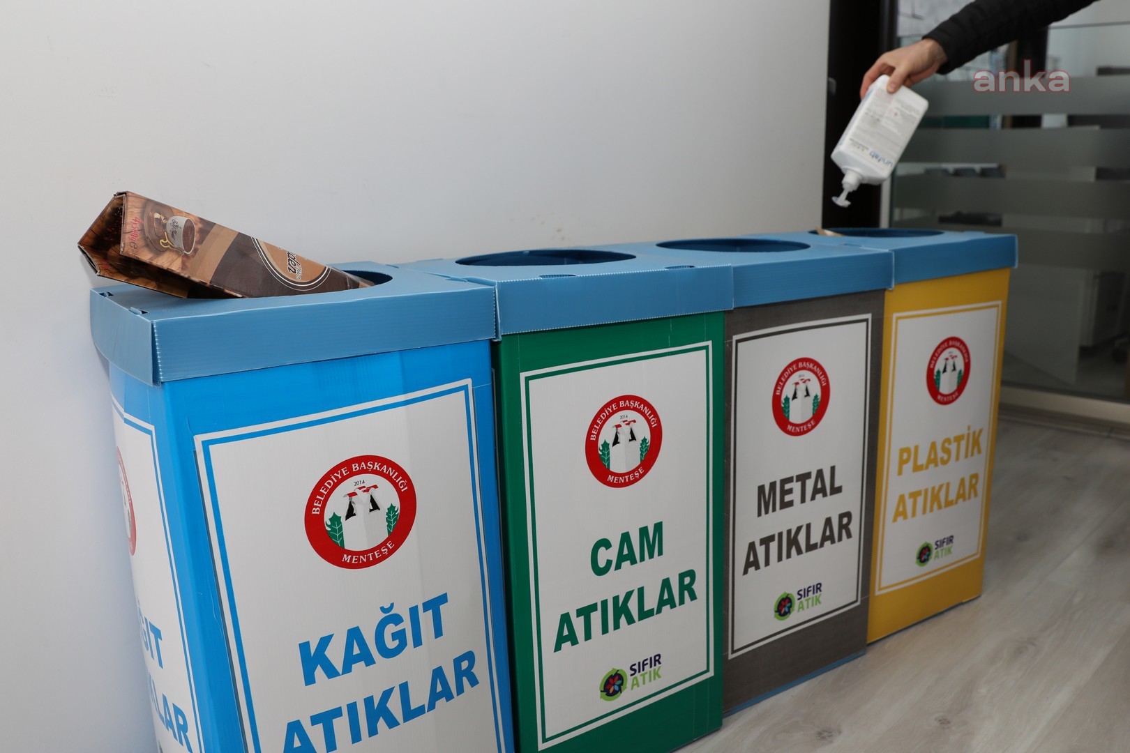 MENTEŞE BELEDİYESİ'NE "SIFIR ATIK" BELGESİ