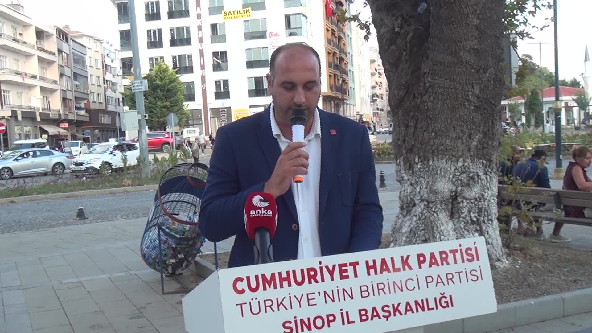 CHP Sinop Merkez İlçe Başkanı Bayrak: Bu sadece CHP’nin değil, tüm demokrasiye inananların ortak mücadelesidir