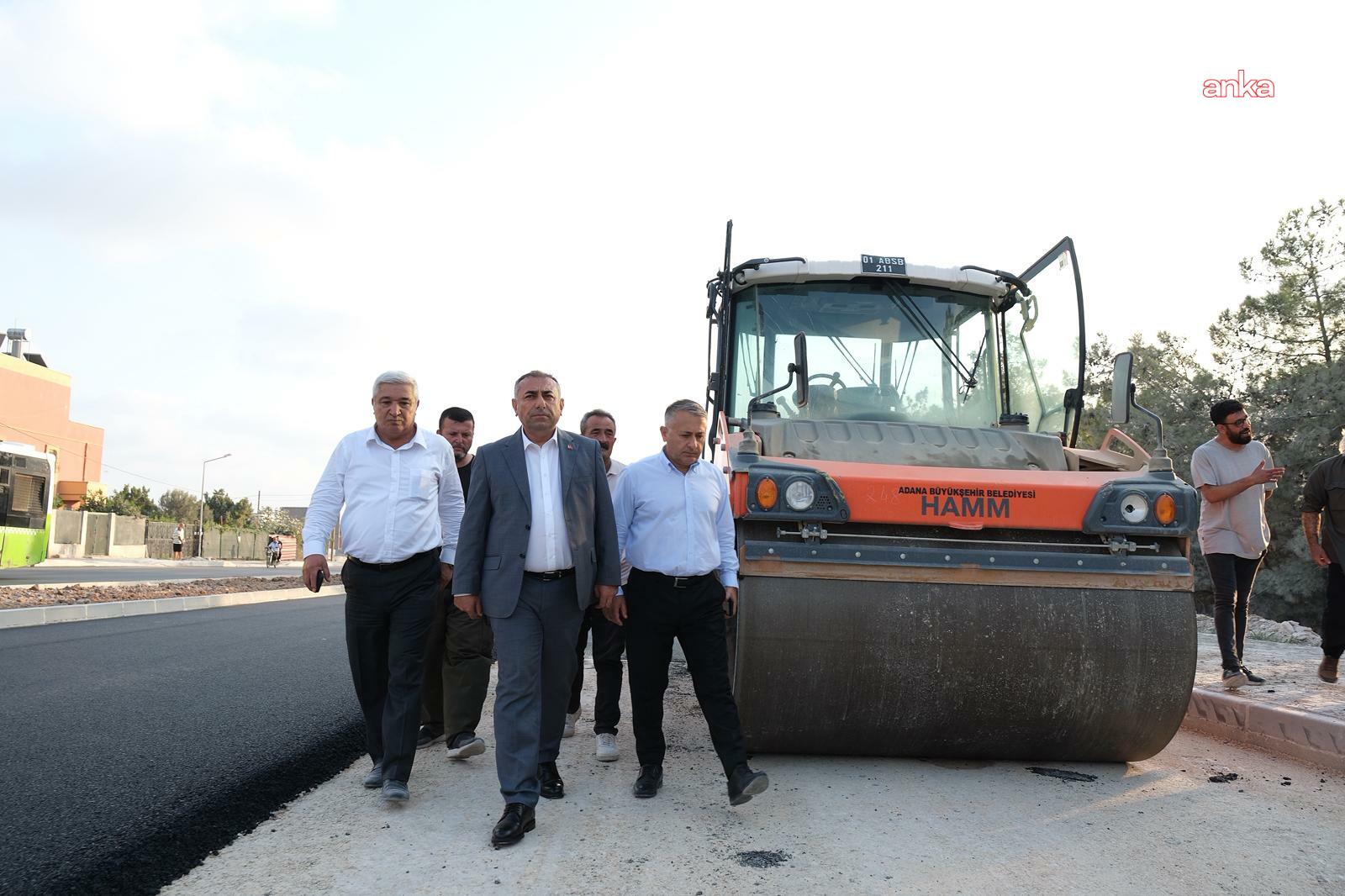 Adana Büyükşehir Belediye Başkan Vekili Geçer: "Adana’mız için daha güvenli ve modern yollar inşa etmeye devam ediyoruz"