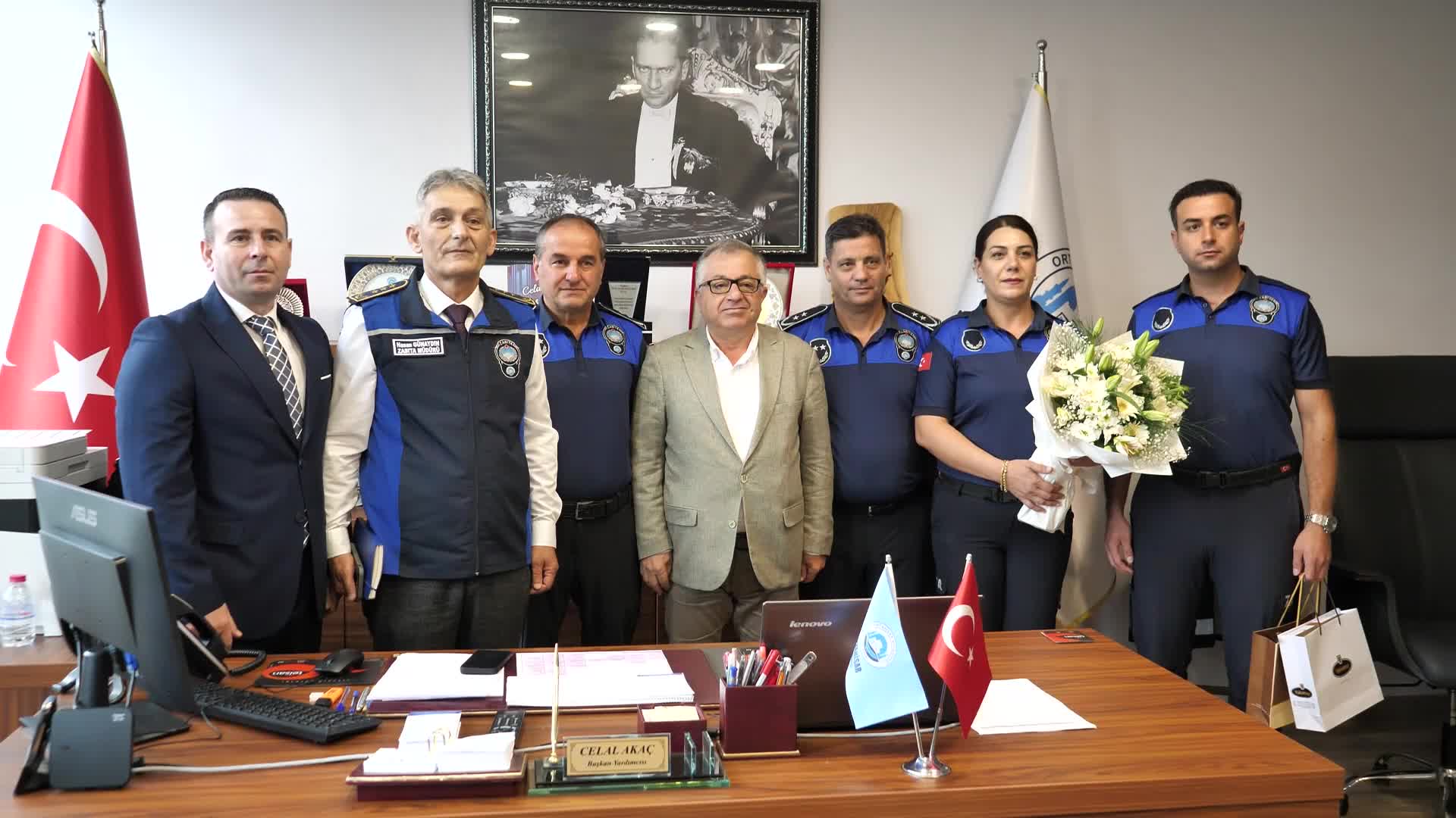 Ortahisar Belediye Başkanı Kaya, Zabıta Haftası’nı kutladı: “Görevinizi en güzel şekilde yaparak yüz akımız oldunuz”