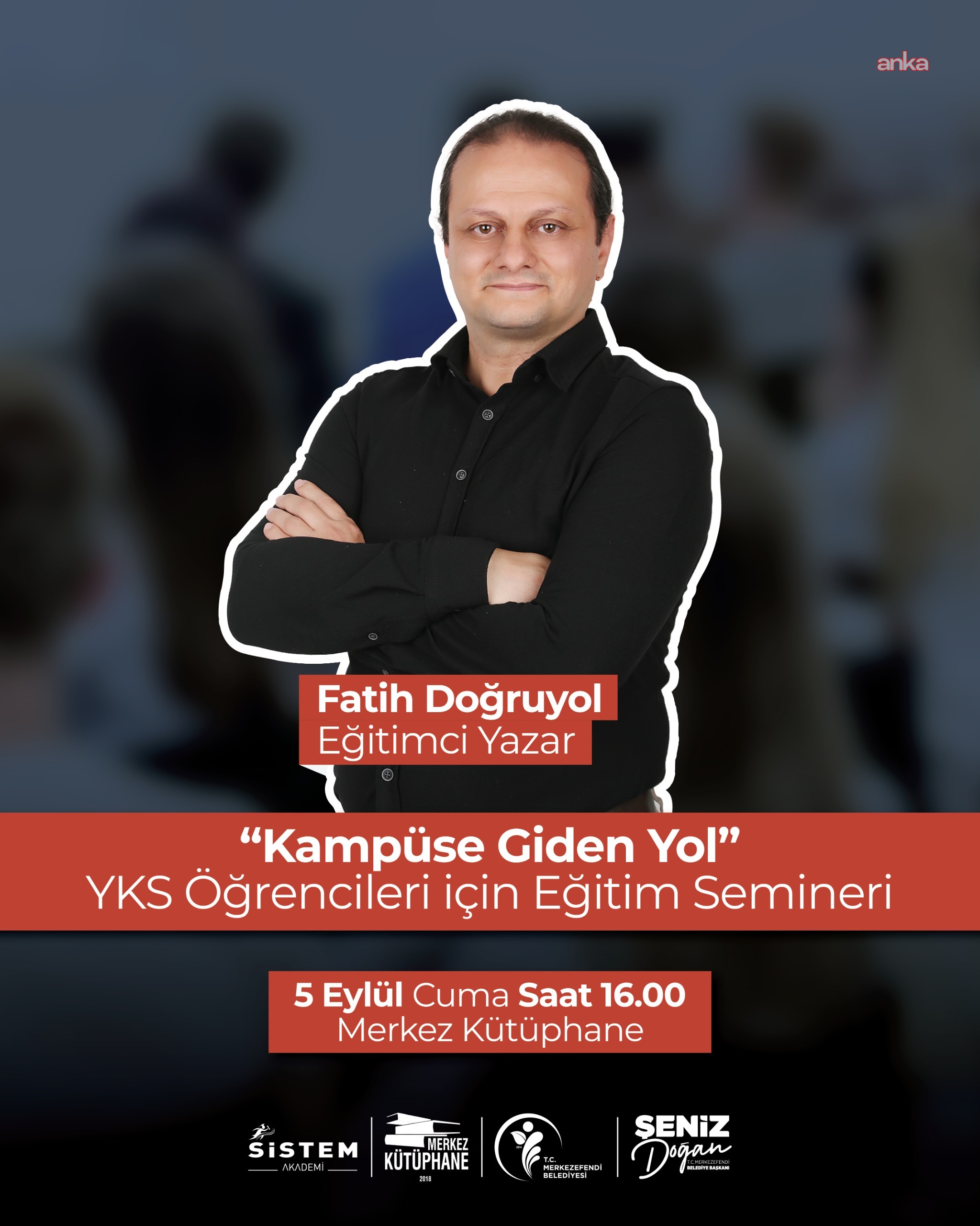 Merkezefendi Belediyesi, YKS öğrencilerine yönelik seminer düzenliyor