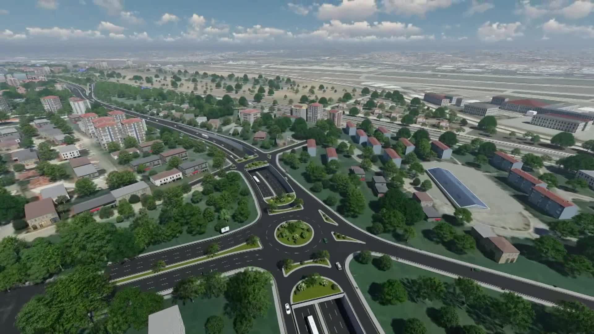 BAŞKENT'TE İSTASYON CADDESİ'NİN YILLARDIR SÜREN TRAFİK SORUNUNU, ANKARA BÜYÜKŞEHİR ÇÖZÜYOR