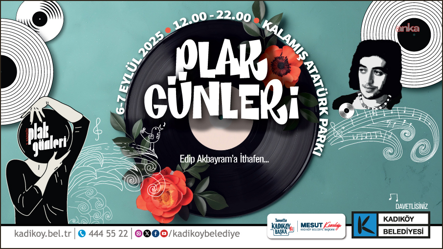 Kadıköy Plak Günleri, bu yıl Edip Akbayram anısına düzenleniyor