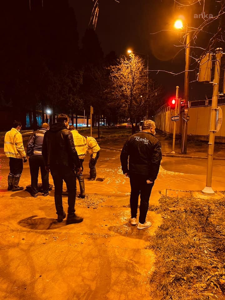 BUCA BELEDİYESİ'NDEN SAĞANAK SEFERBERLİĞİ