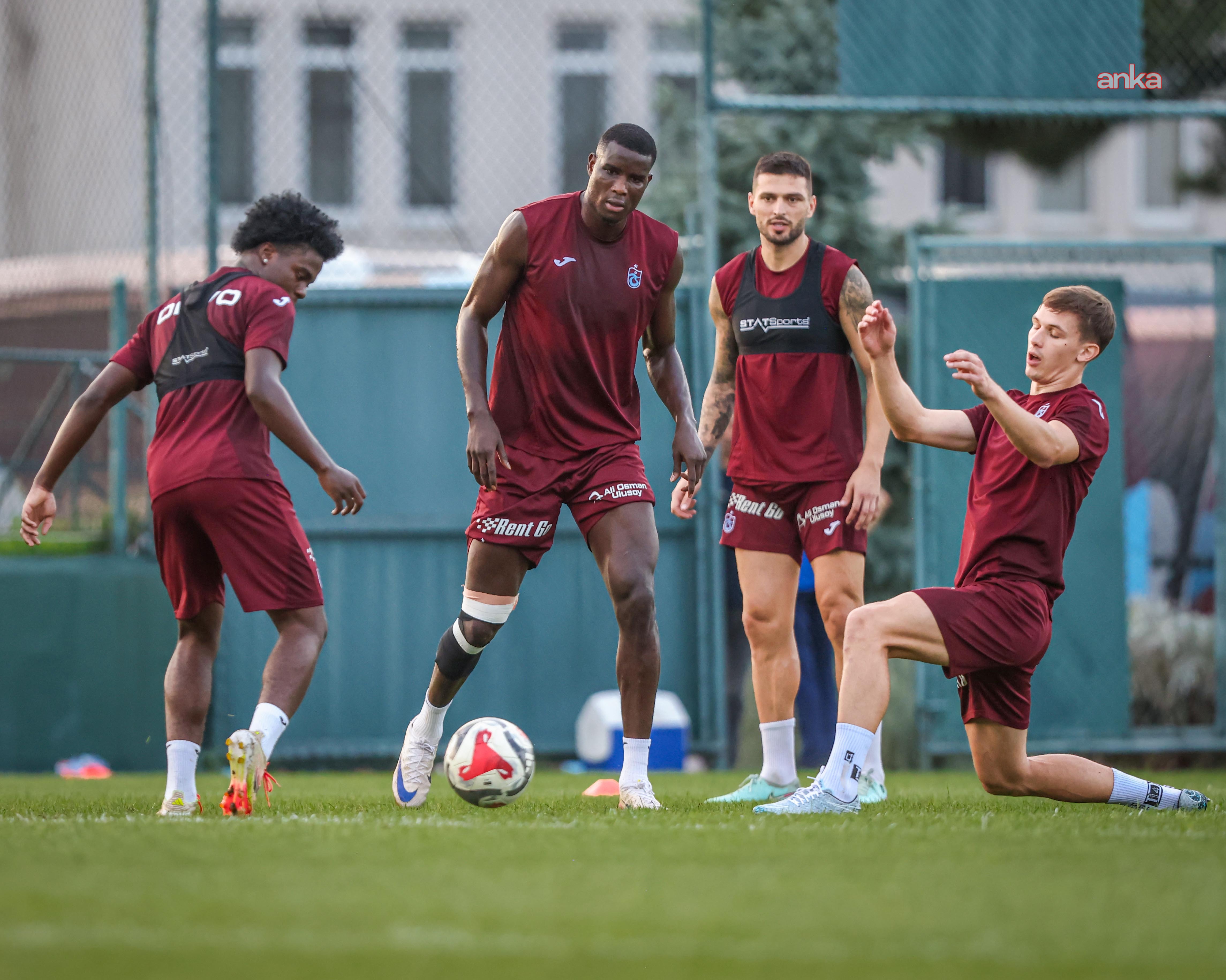 Trabzonspor, Fenerbahçe maçının hazırlıklarına başladı