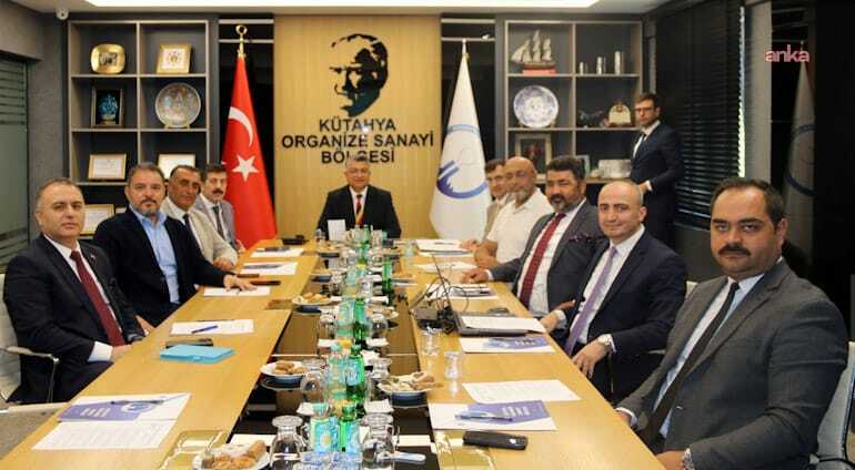 Kütahya OSB’de Teknokent Yönetim Kurulu Toplantısı yapıldı