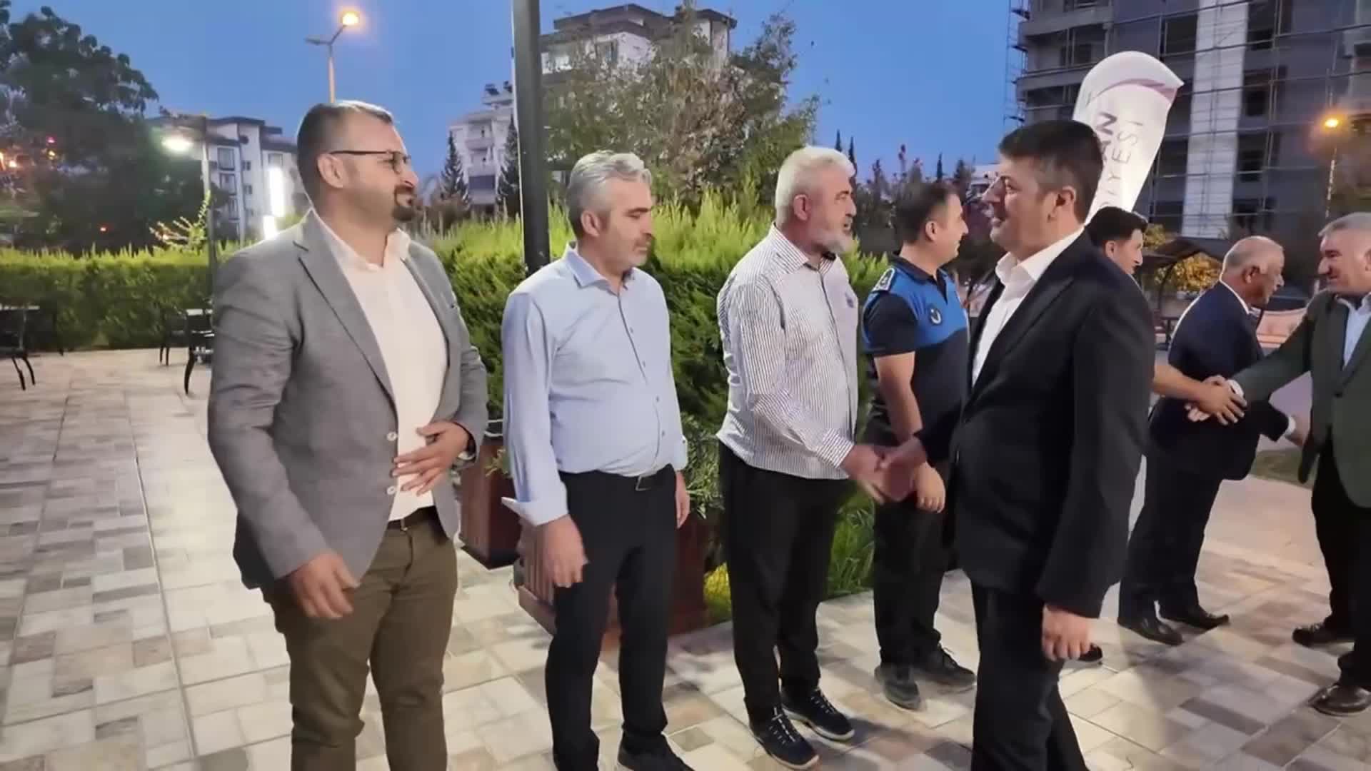 Adıyaman Belediye Başkanı Tutdere, zabıta personeliyle bir araya geldi