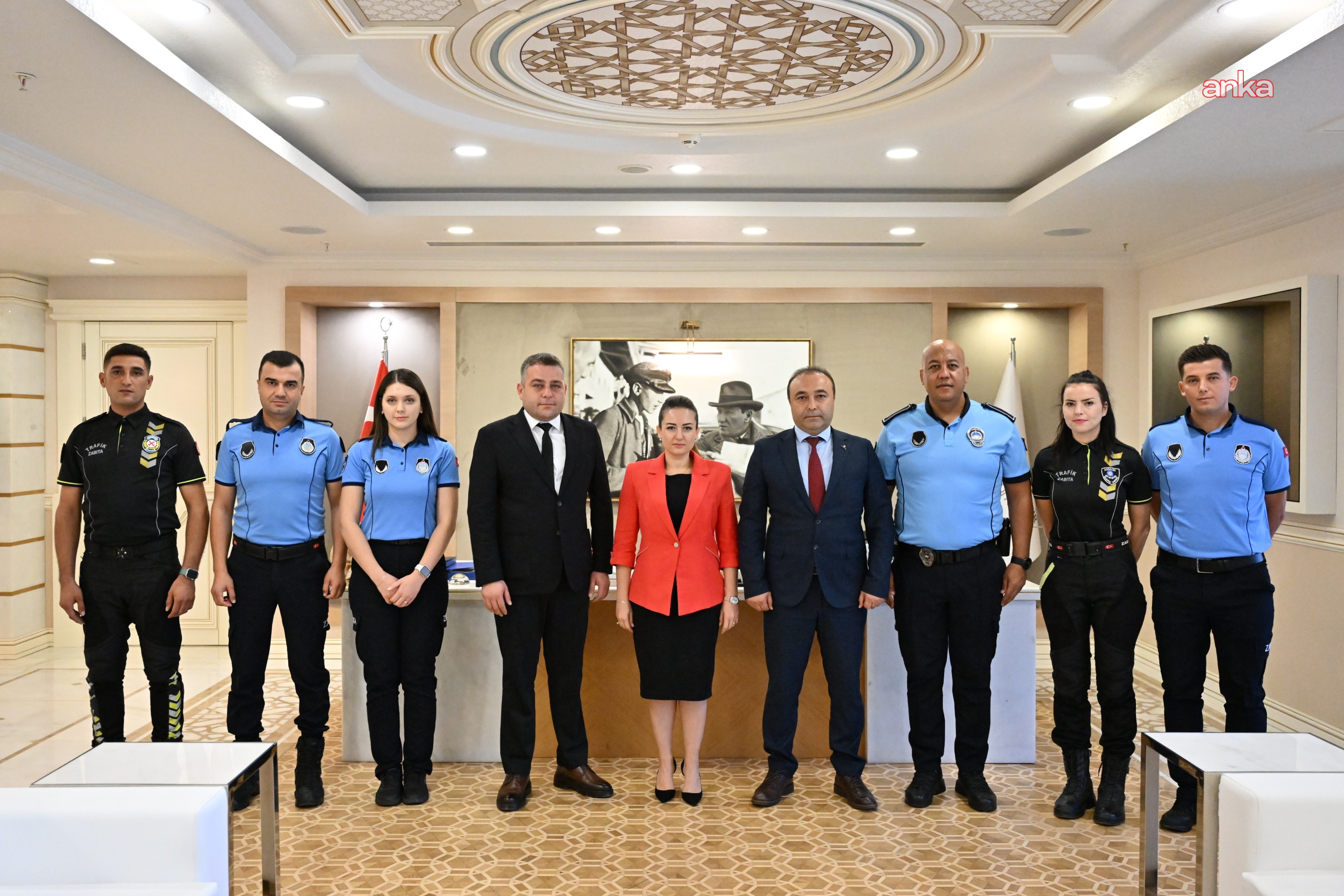 Antalya Büyükşehir Belediyesi Başkan Vekili Özdemir, Zabıta Haftası'nı kutladı