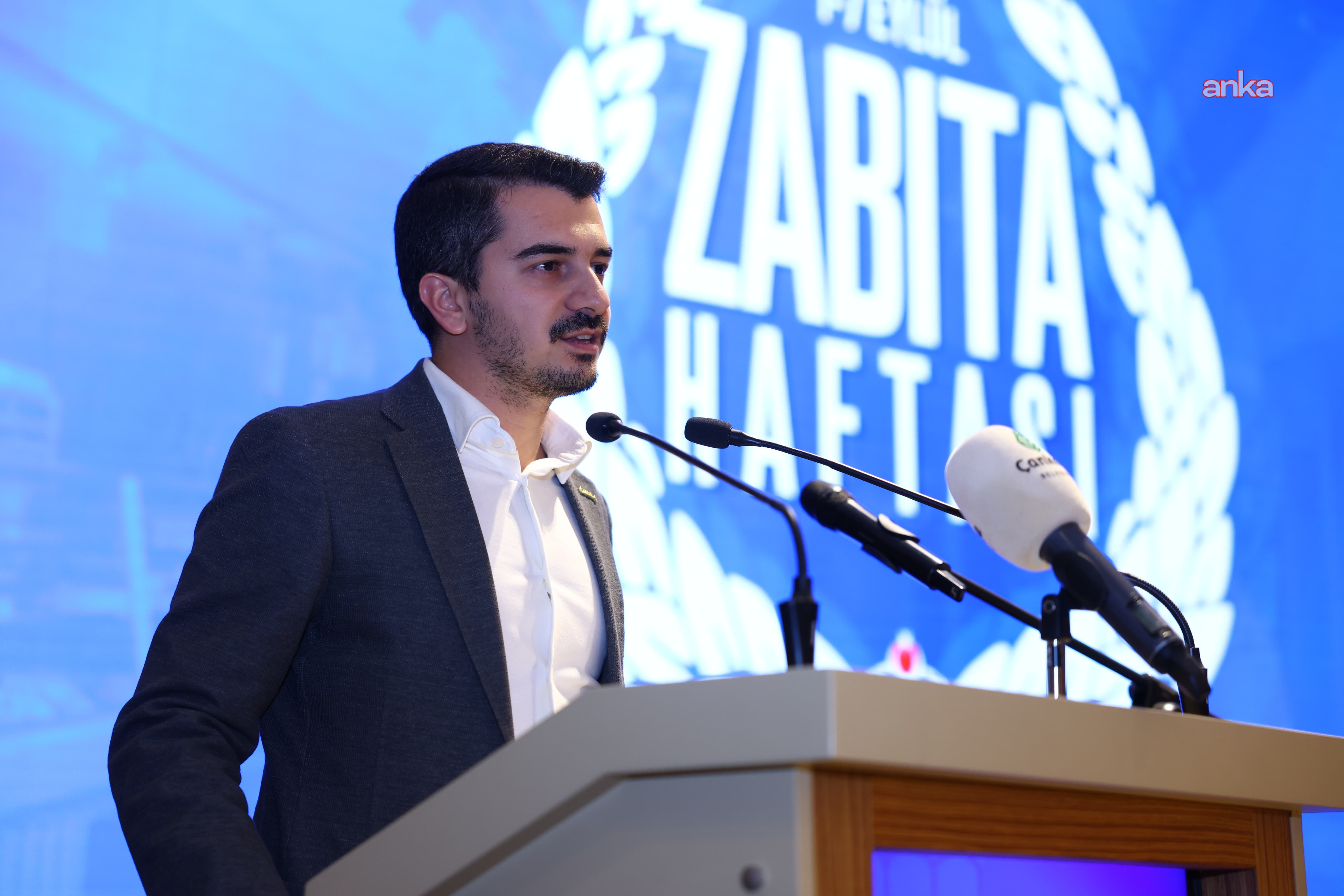 Çankaya Belediye Başkanı Güner, belediye personelinin Zabıta Haftası'nı kutladı