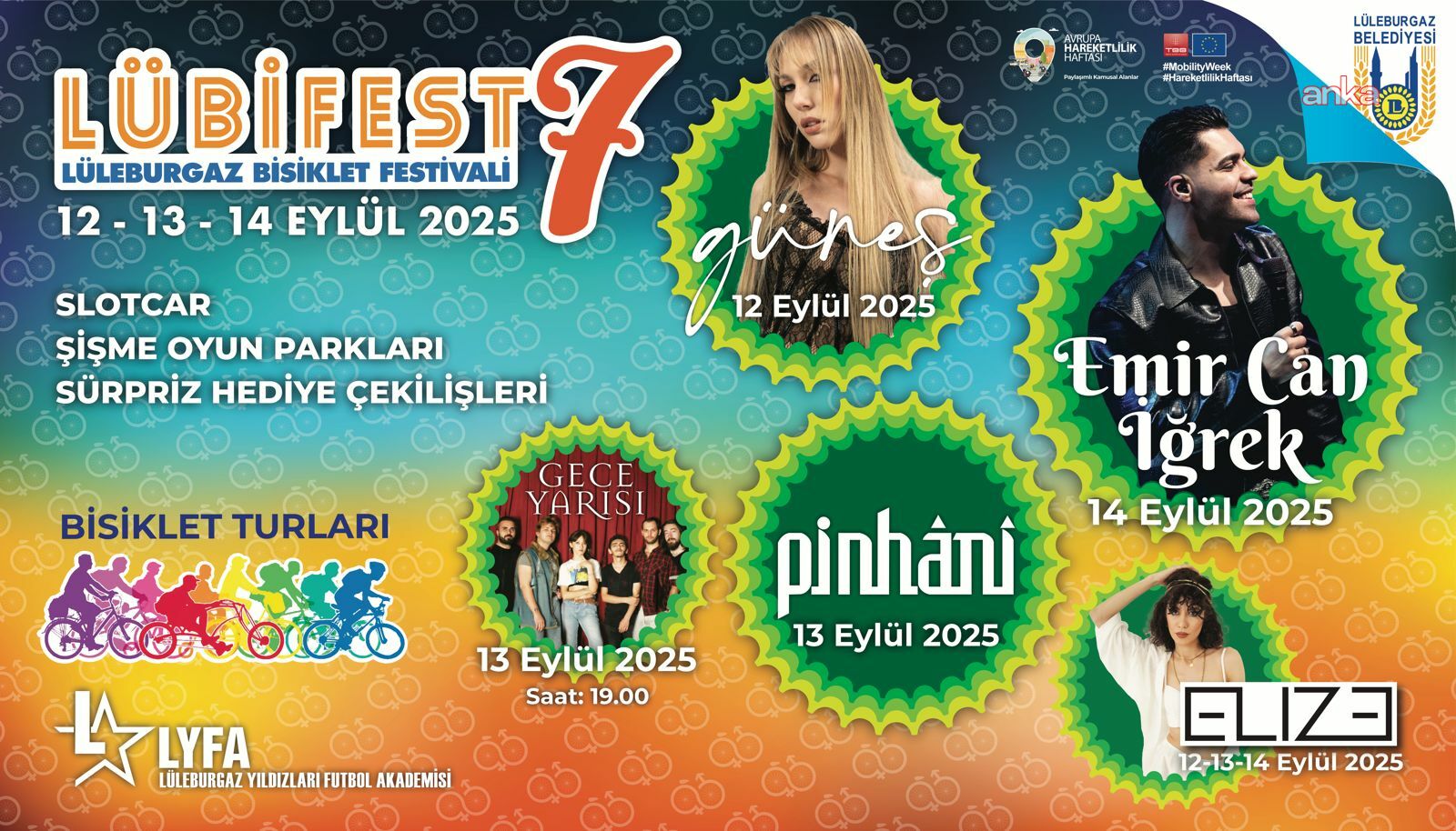 7. Lüleburgaz Bisiklet Festivali için geri sayım başladı