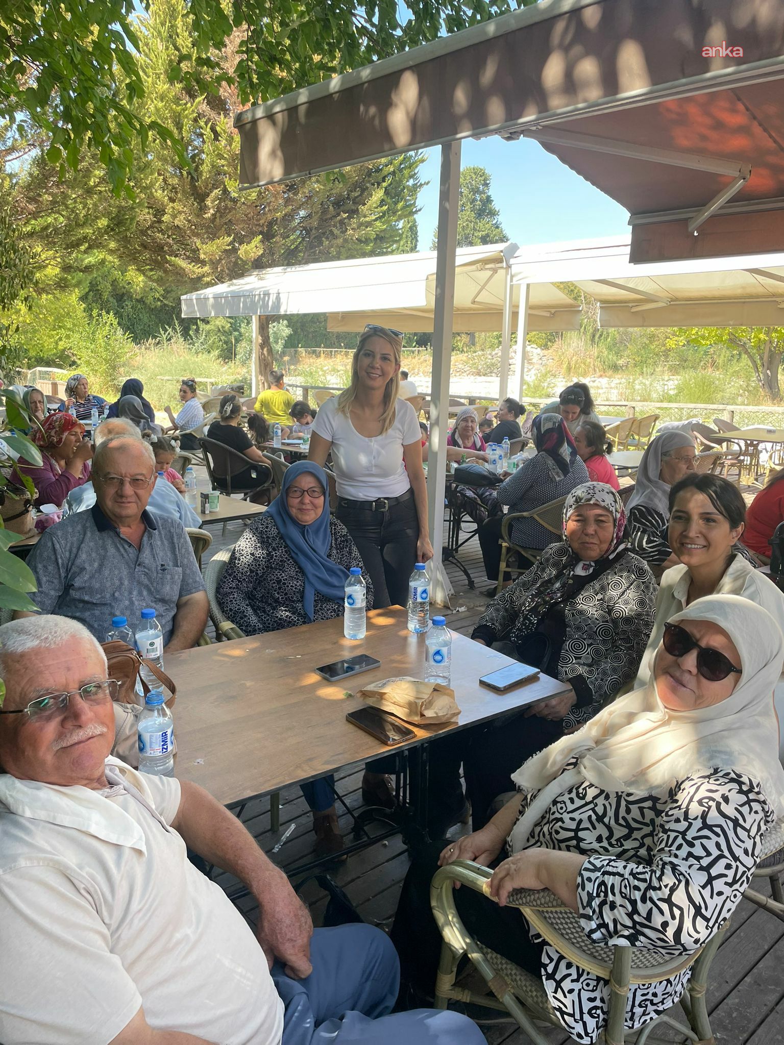 Ödemişli afetzedelere moral gezisi