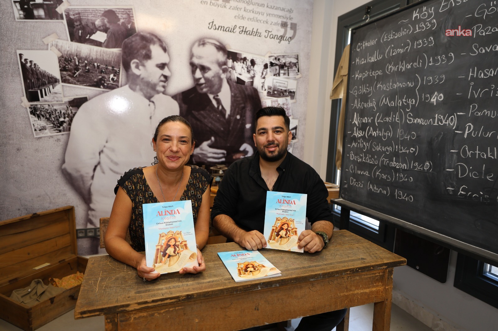 Efes Selçuklu çocuklar Alinda ile Celsus Kütüphanesi’ni keşfedecek